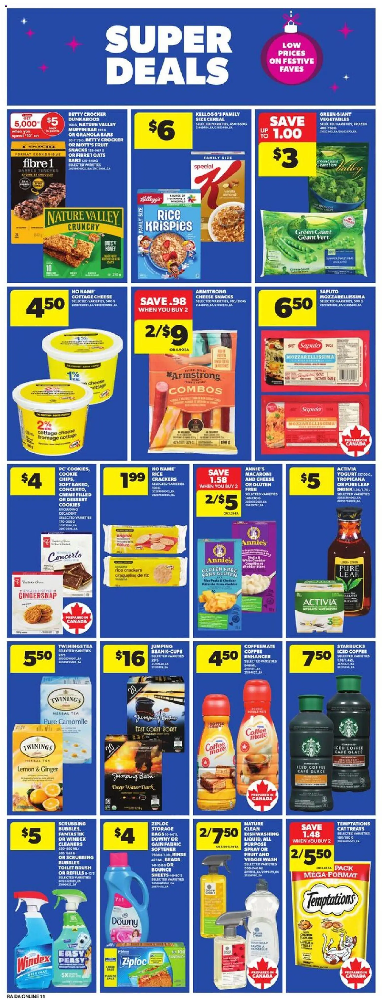 Atlantic Superstore flyer valid from 11.12.2025 | Page: 23 | Products: Rice, Cottage cheese, PC, Cheese