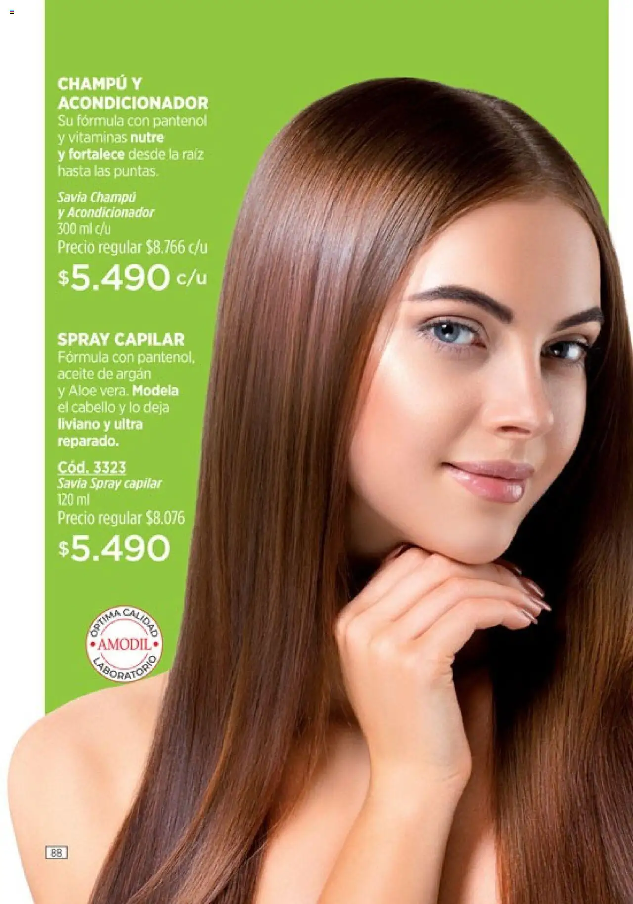 Catálogo Amodil Campaña 12 │ válido desde el 26.06.2025 | Página: 88 | Productos: Vitaminas, Aceite, Champú, Acondicionador