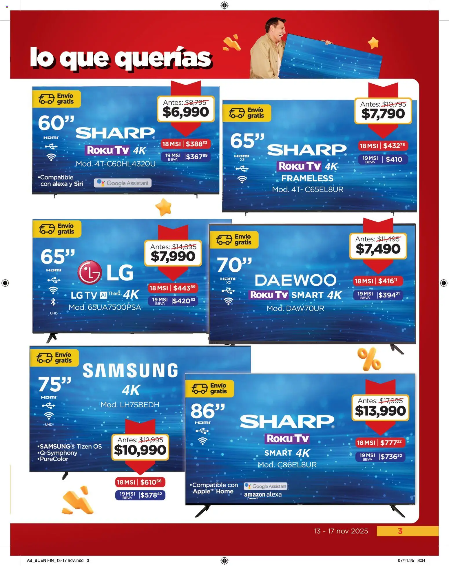 Nuevas ofertas de Chedraui válidas en toda la República Mexicana desde el 13.11.2025. ¡Encuentra las mejores ofertas en Chedraui Buen Fin! | Página: 3