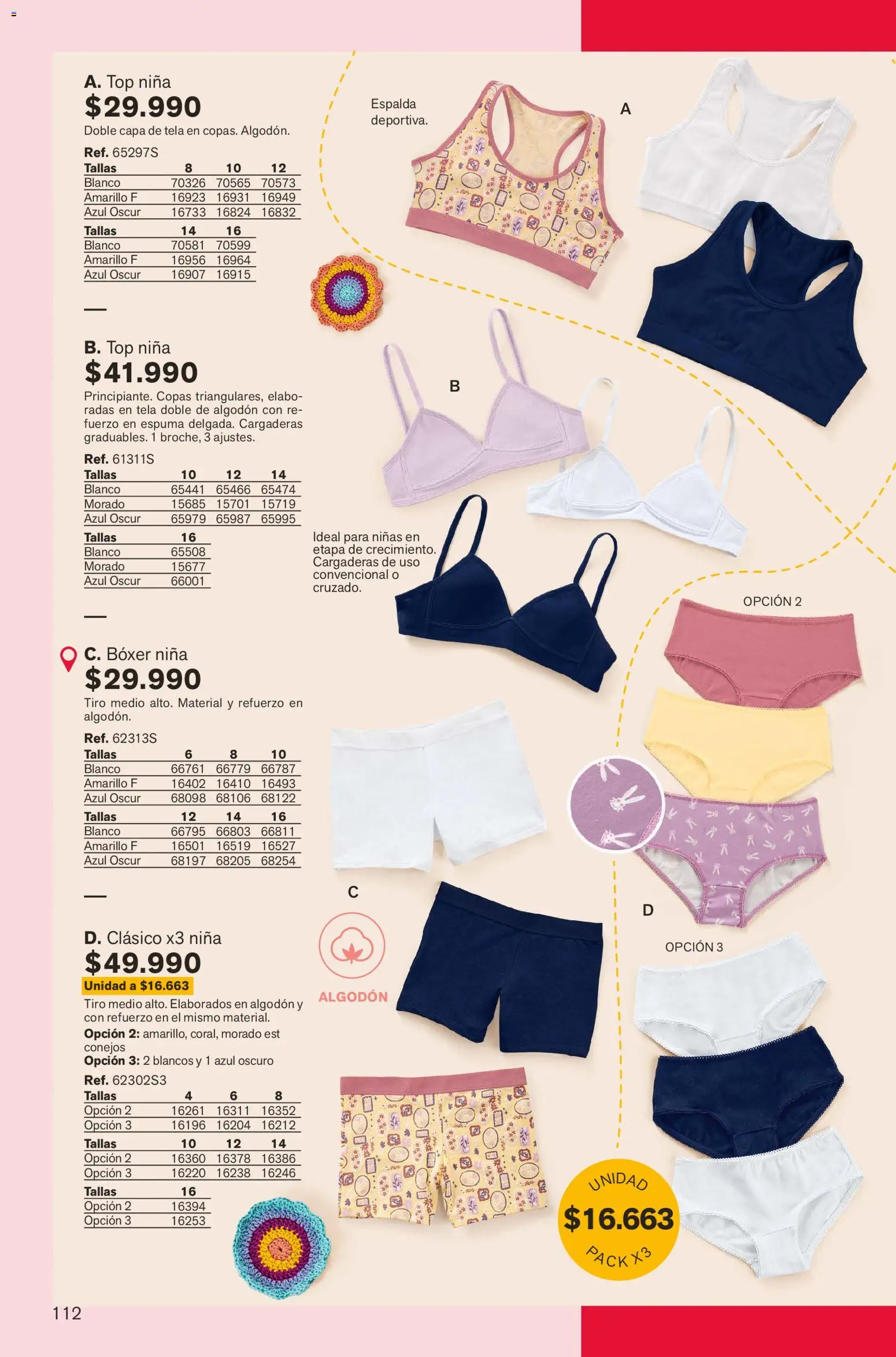 Leonisa revista - valida desde el 01.02.2026 | Página: 112 | Productos: Espuma, Algodón, Top