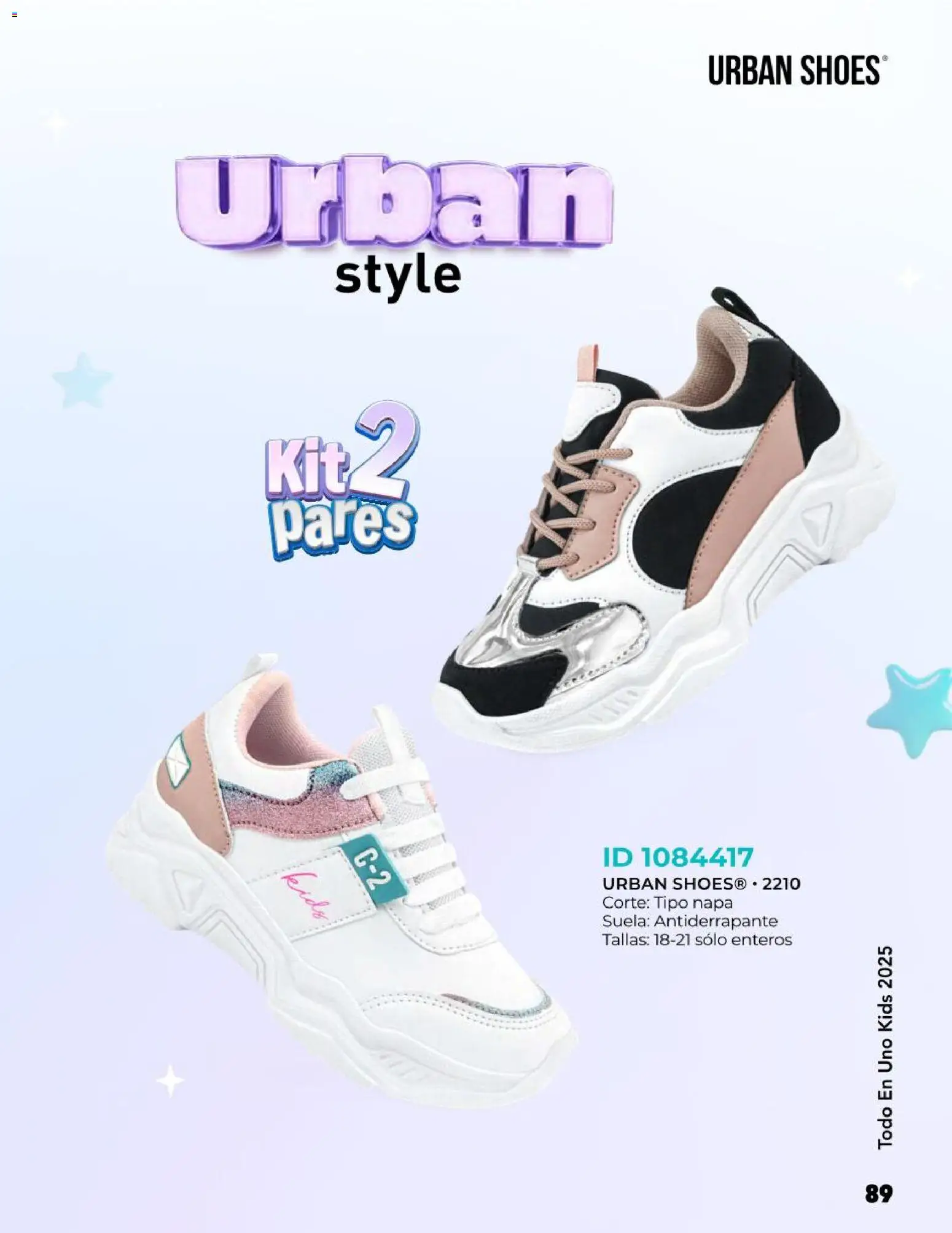 Nuevas ofertas de Price Shoes válidas en toda la República Mexicana desde el 27.10.2025. ¡Encuentra las mejores ofertas en Price Shoes catálogo Kids todo en uno! | Página: 89