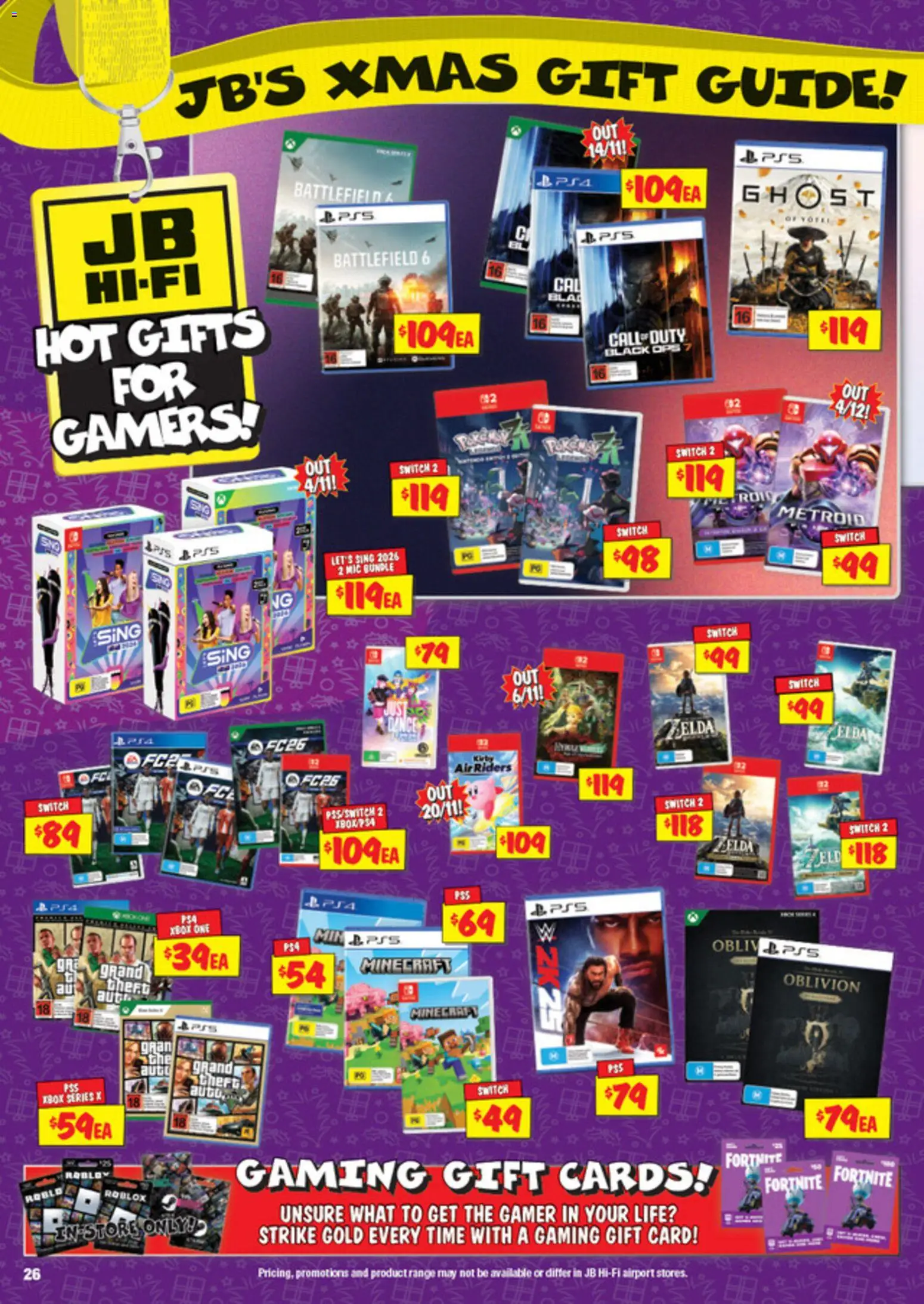 JB Hi-Fi catalogue from 30.10.2025 | Page: 26