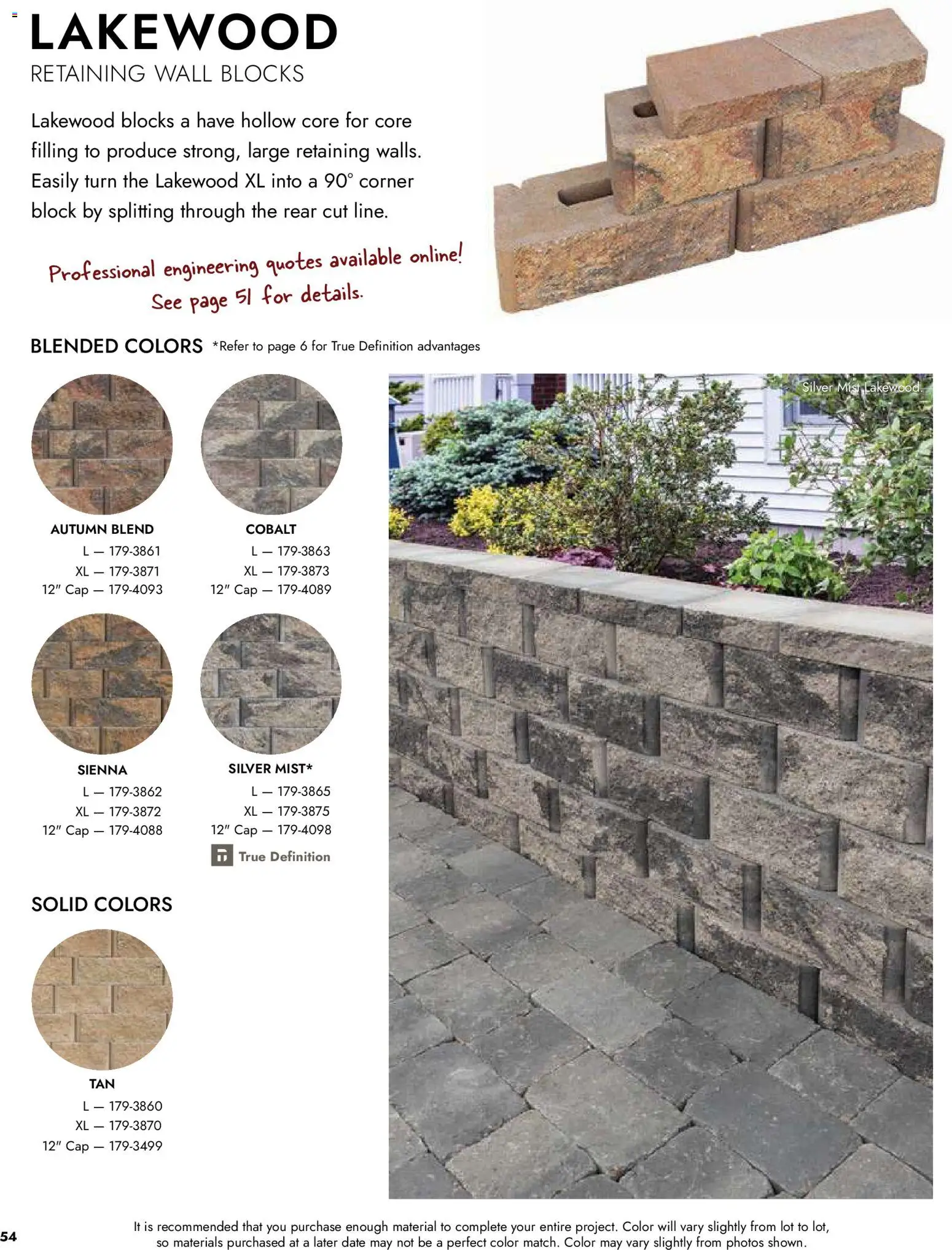 Menards Landscape Catalog - valid from 02.04.2026 | Page: 54 | Products: Cap, Date
