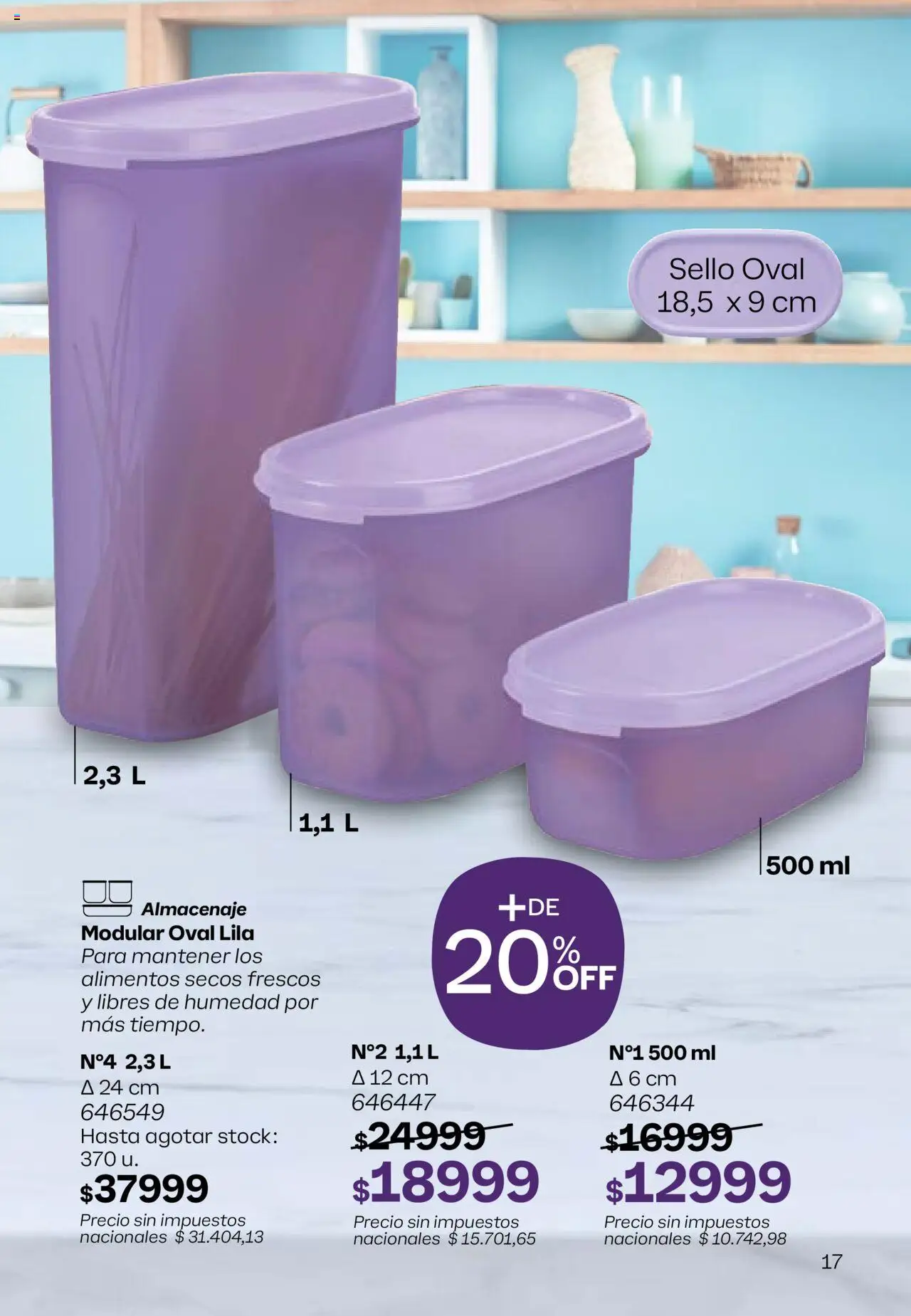 Tupperware - Campaña 17/2025 │ válido desde el 13.10.2025 | Página: 18 | Productos: Modular