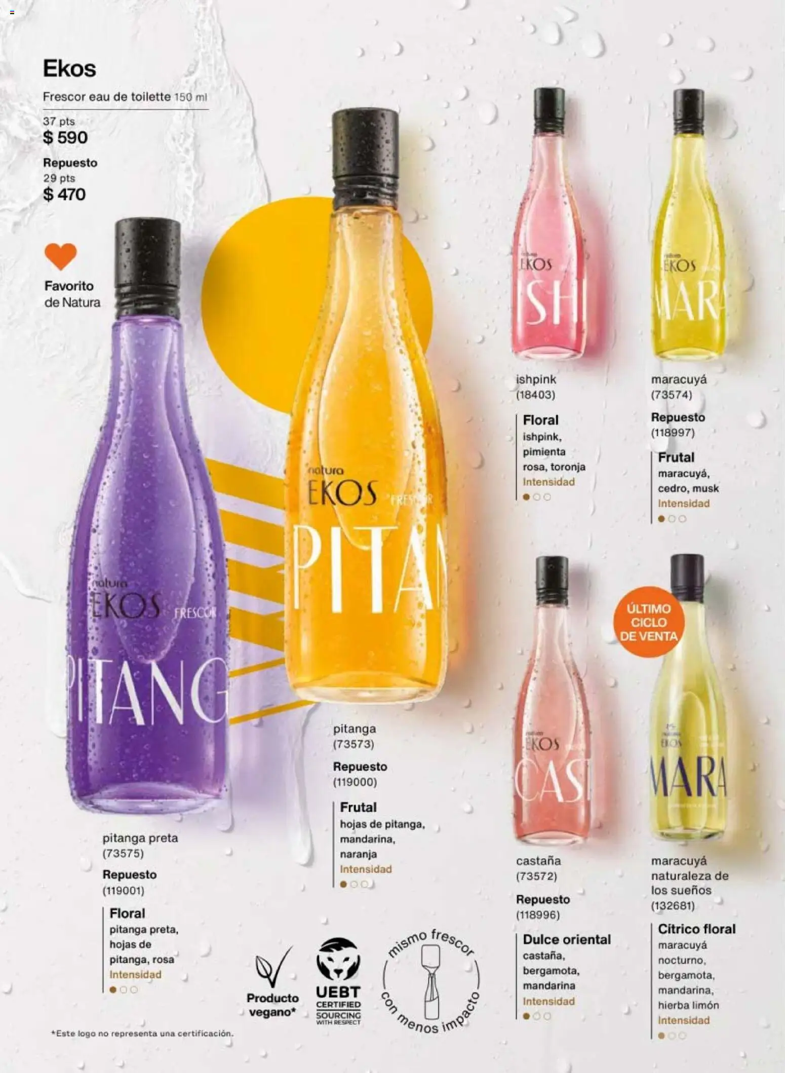 Nuevas ofertas de Natura válidas en toda la República Mexicana desde el 10.01.2026. ¡Encuentra las mejores ofertas en Natura campaña 2 2026! | Página: 66