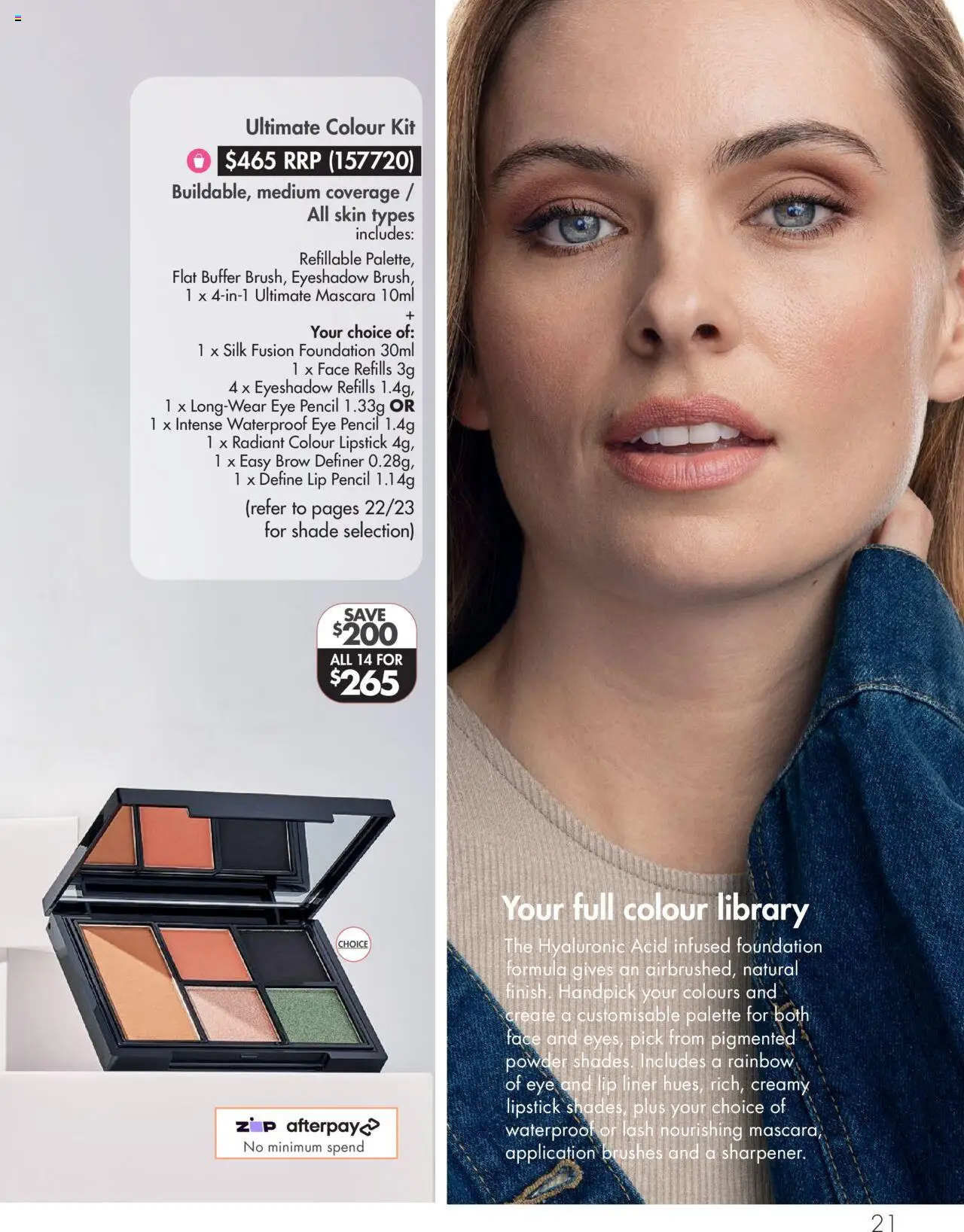 Nutrimetics catalogue - valid from 01.07.2025 | Page: 21 | Products: Mascara, Eye pencil, Lipstick, Foundation