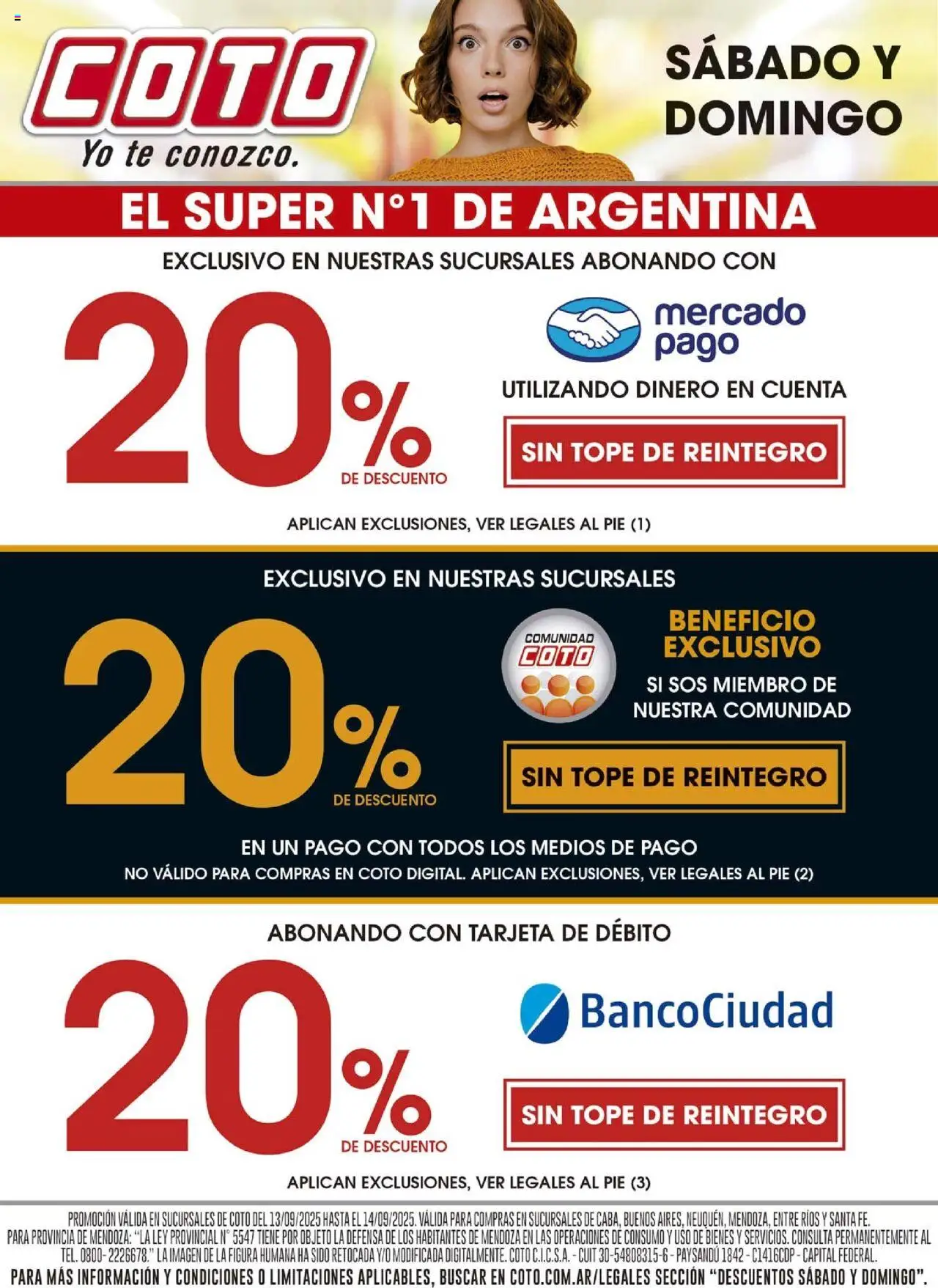 Coto - Descuento │ válido desde el 13.09.2025 | Página: 1 | Productos: Té