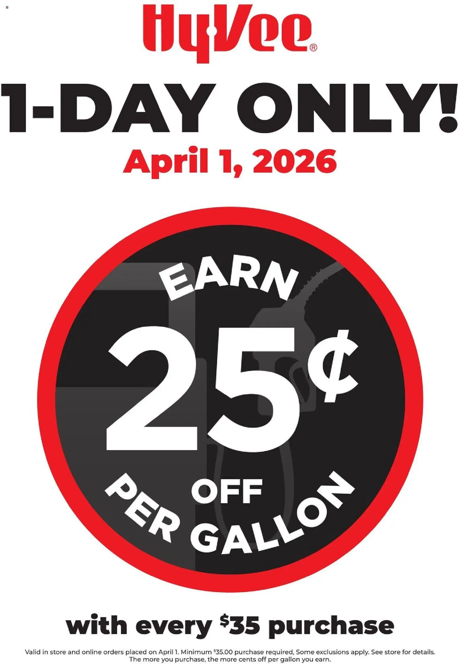 HyVee Special Sales - valid from 01.04.2026 | Page: 1