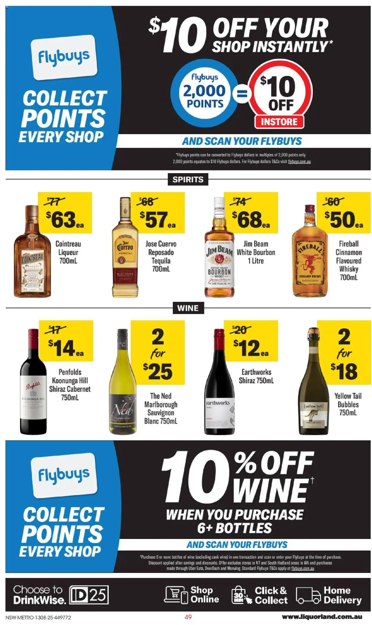 Liquorland catalogue - valid from 13.08.2025 | Page: 2 | Products: Wine, Bourbon