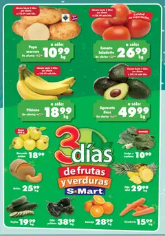 Vista previa de S-Mart folleto Nuevo Laredo, nuevo folleto de la tienda, válido en México a partir del 25.11.2025
