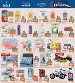 Supermercados Condor Folheto - válido de 11.08.2025 | Página: 18 | Produtos: Bicicleta, Pampers, Slime, Boneca