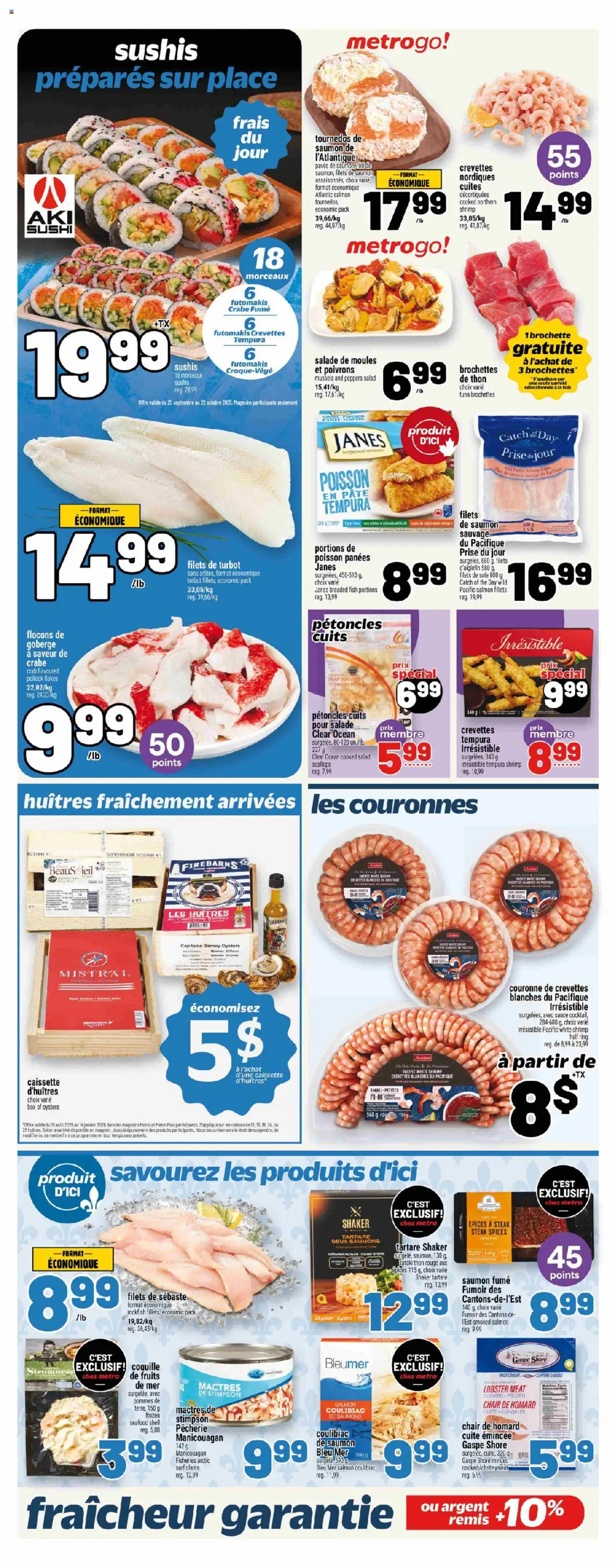 Metro flyer valid from 02.10.2025 | Page: 12 | Products: Flakes, Salad, Chair, Box