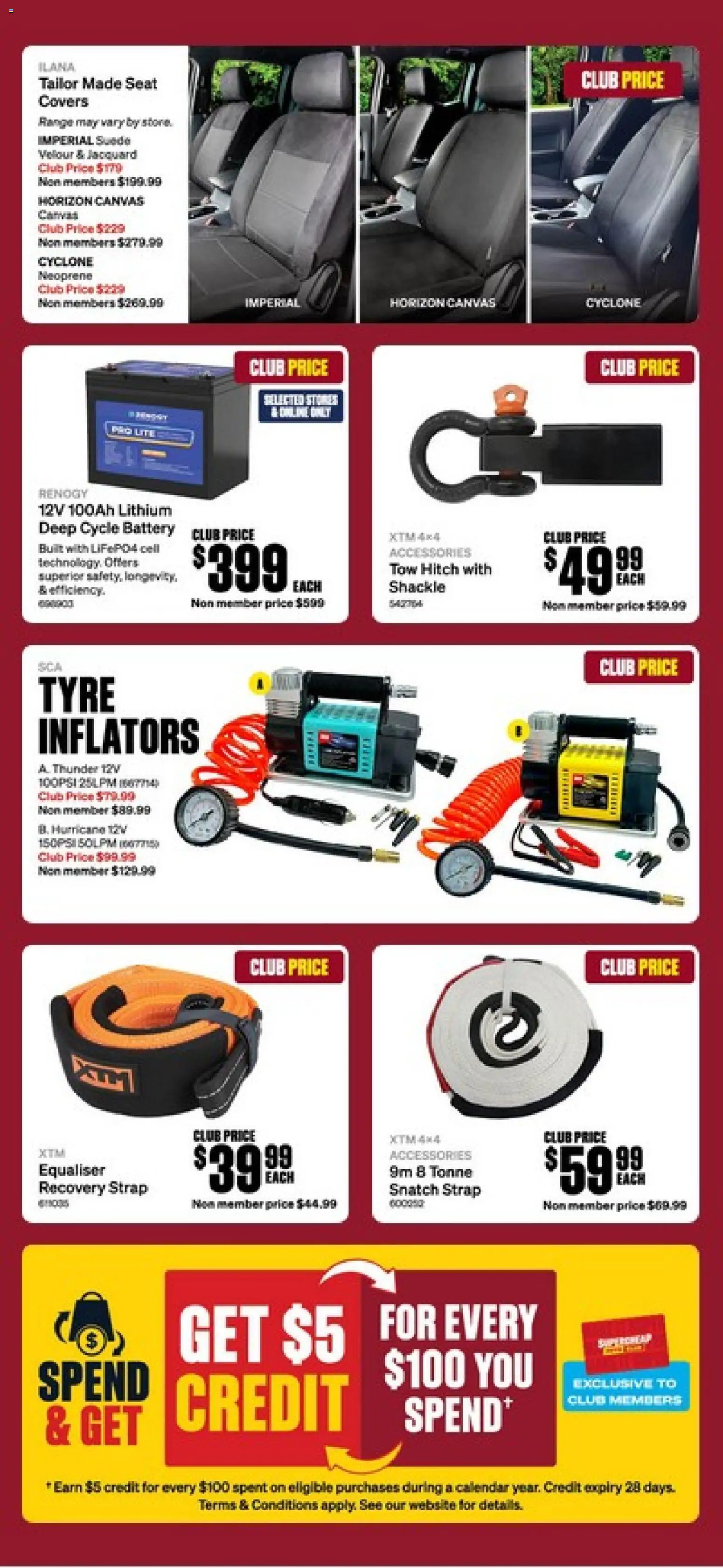 Supercheap Auto catalogue - valid from 21.01.2026 | Page: 58 | Products: Battery, Accessories