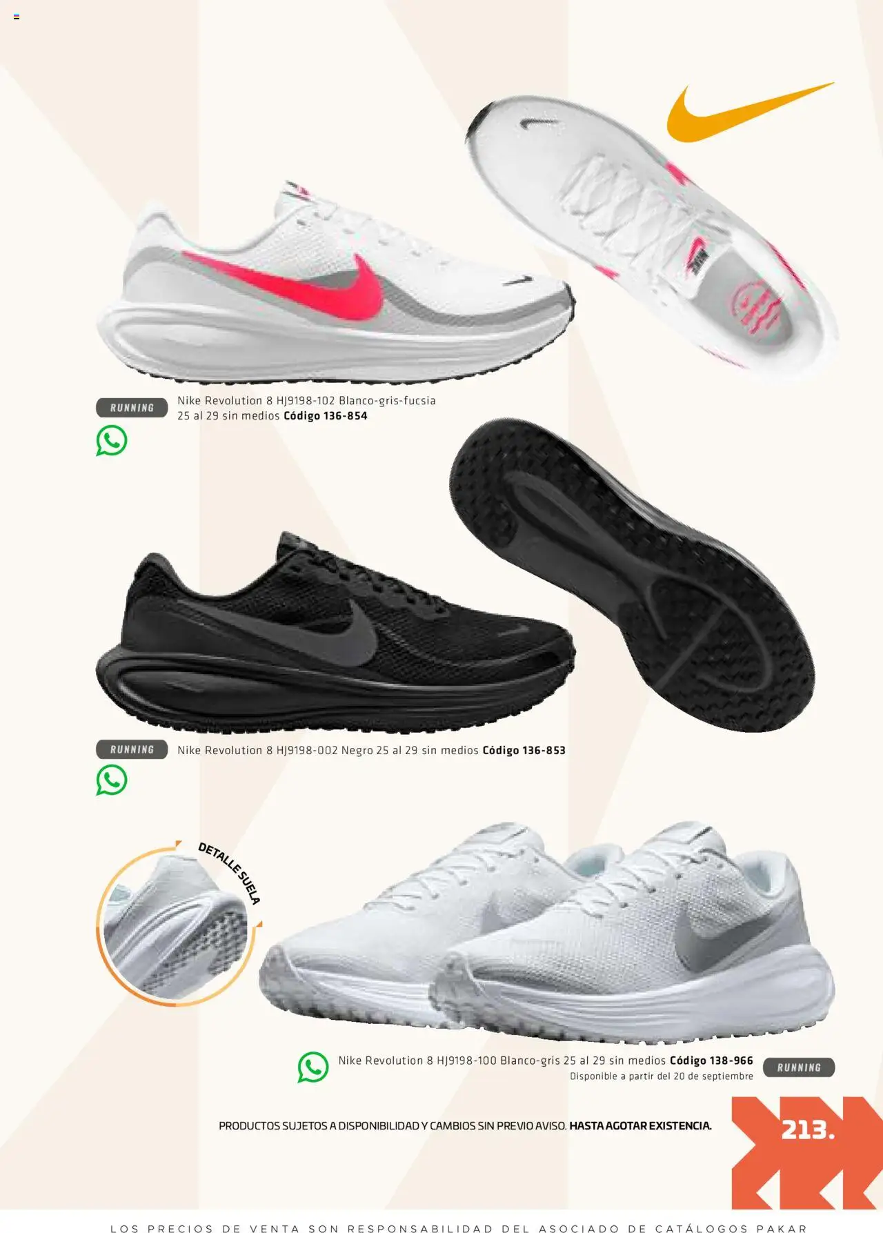 Nuevas ofertas de SC Pakar válidas en toda la República Mexicana desde el 29.08.2025. ¡Encuentra las mejores ofertas en SC Pakar - Catálogo Otoño Men Tomo 1! | Página: 213