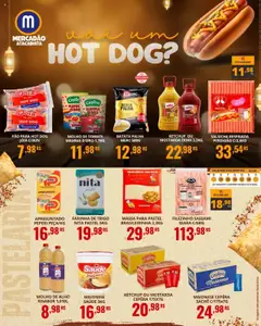 Mercadão Atacadista Folheto - válido de 17.07.2025 | Página: 4 | Produtos: Molho de tomate, Pizza, Batata, Maionese