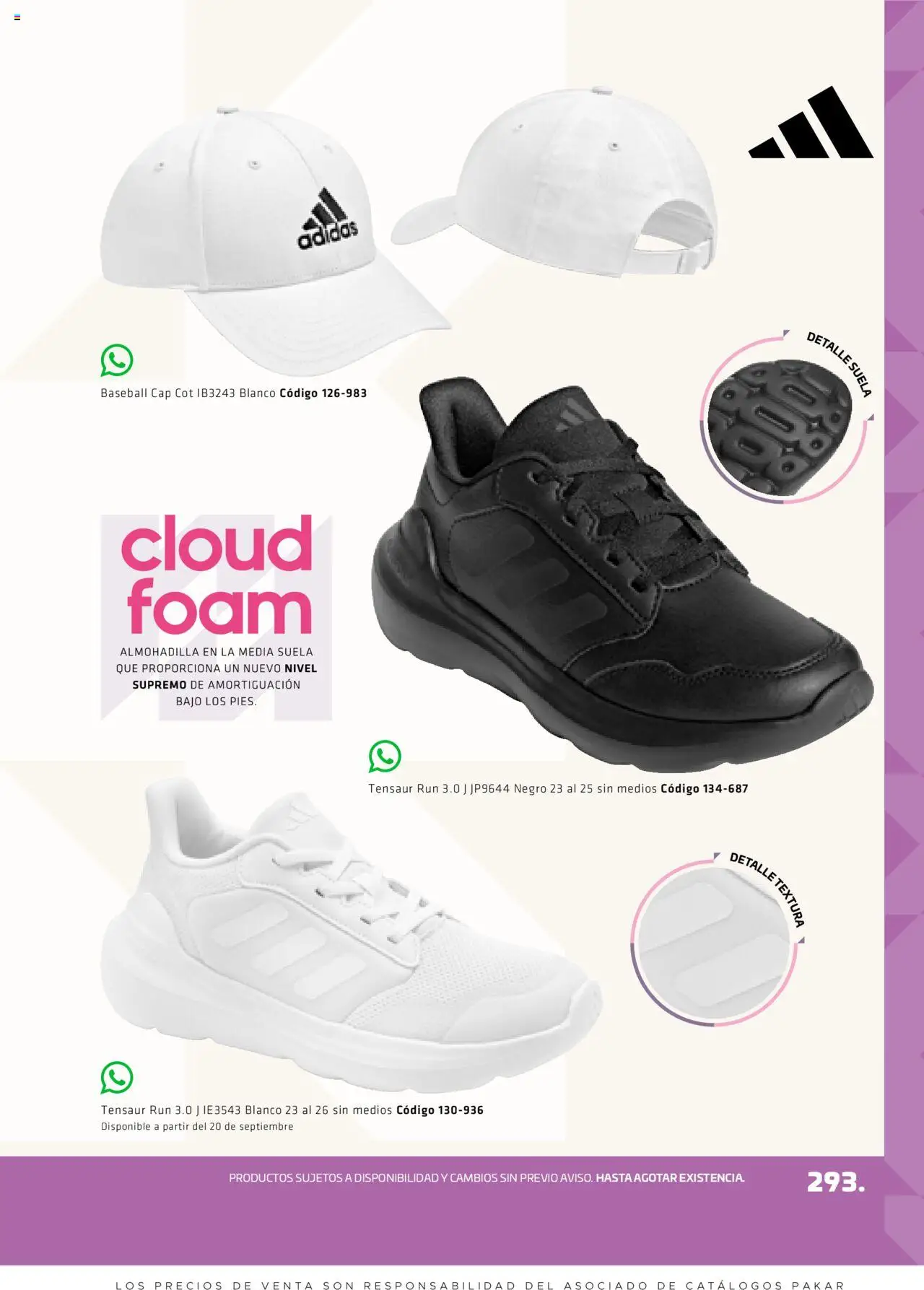 Nuevas ofertas de SC Pakar válidas en toda la República Mexicana desde el 29.08.2025. ¡Encuentra las mejores ofertas en SC Pakar - Catálogo Otoño Women! | Página: 293