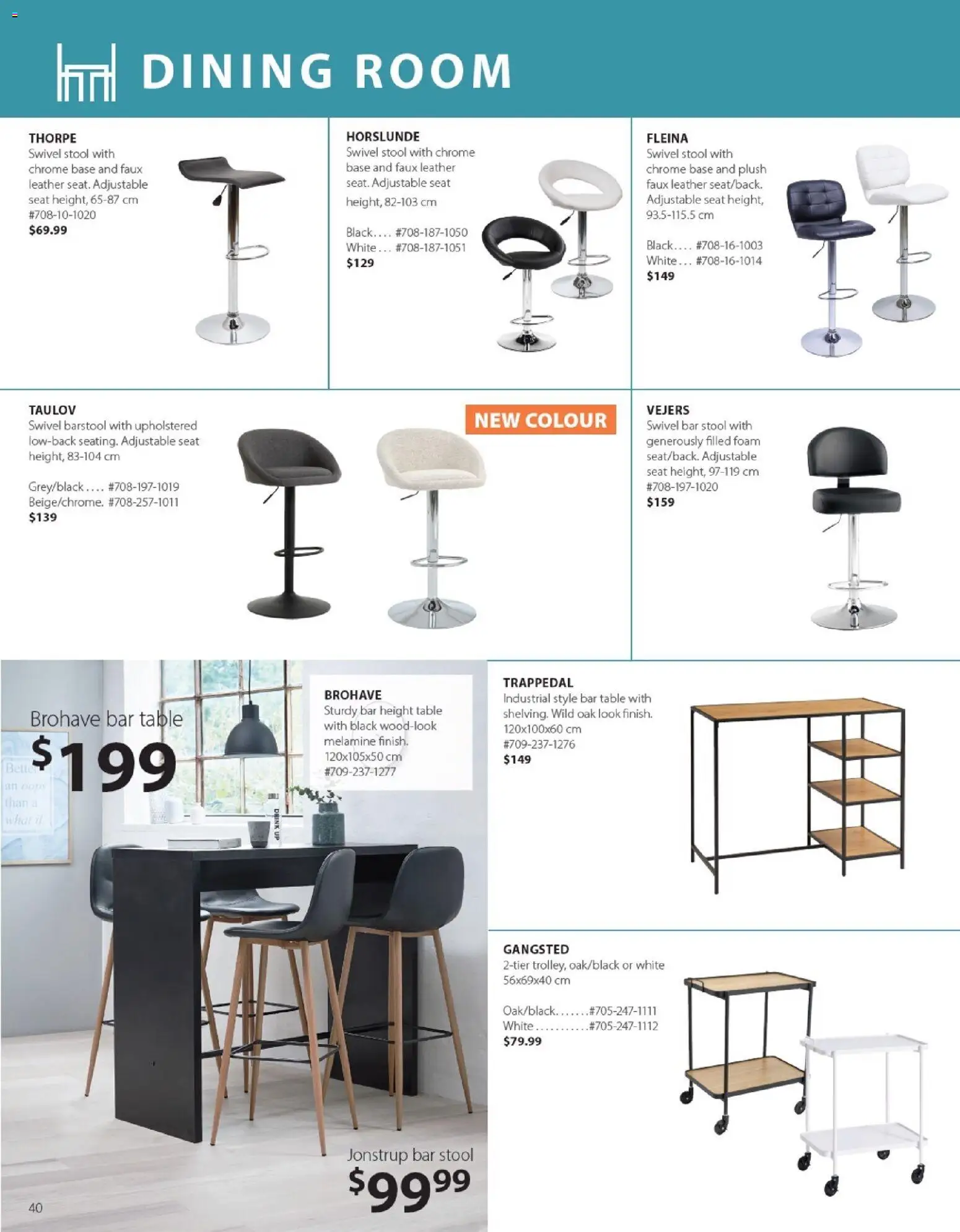 JYSK flyer valid from 01.01.2026 | Page: 40 | Products: Table