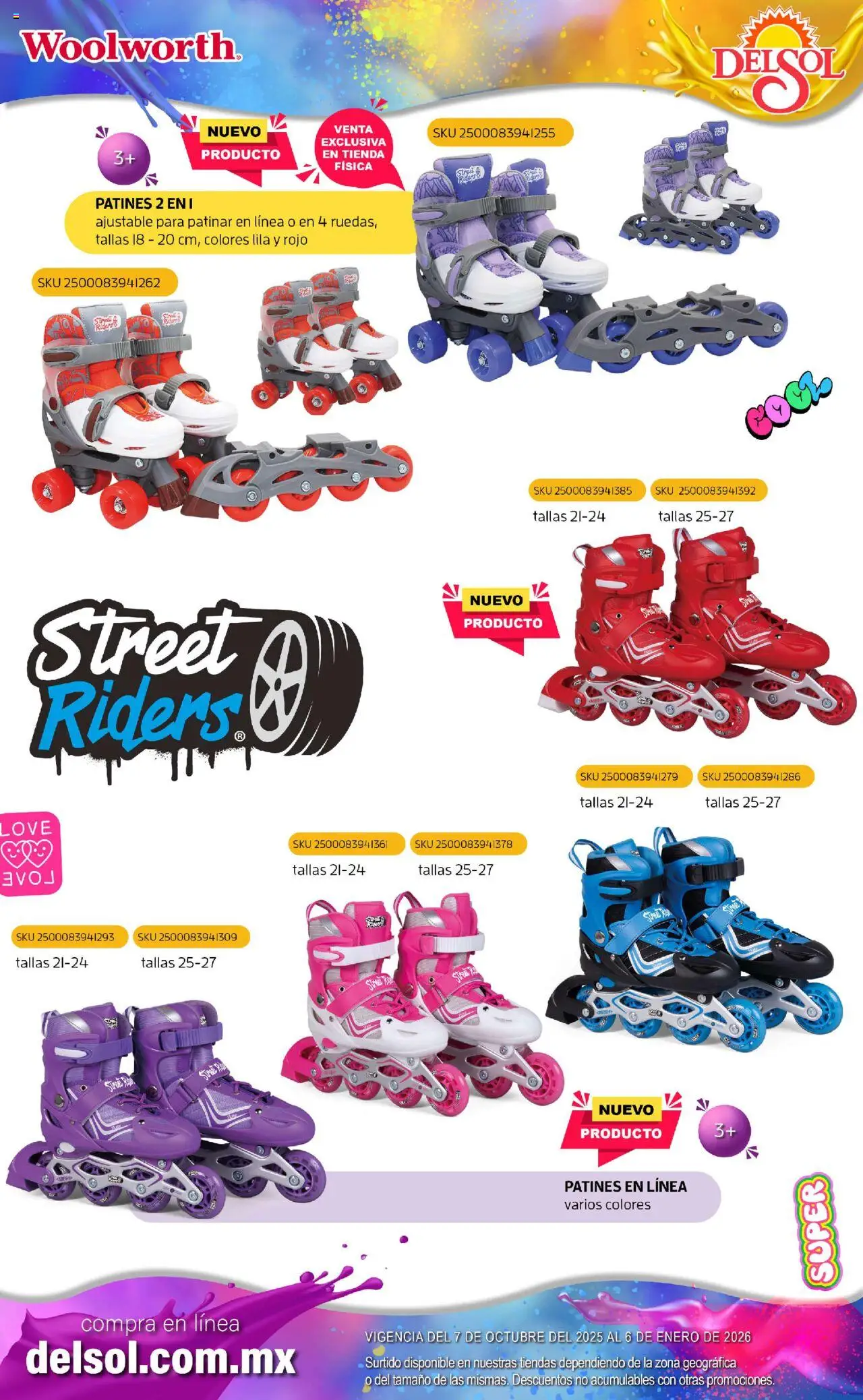 Nuevas ofertas de Del Sol y Woolworth válidas en toda la República Mexicana desde el 07.10.2025. ¡Encuentra las mejores ofertas en Del Sol y Woolworth - Catálogo Castillo Del Juguete! | Página: 207