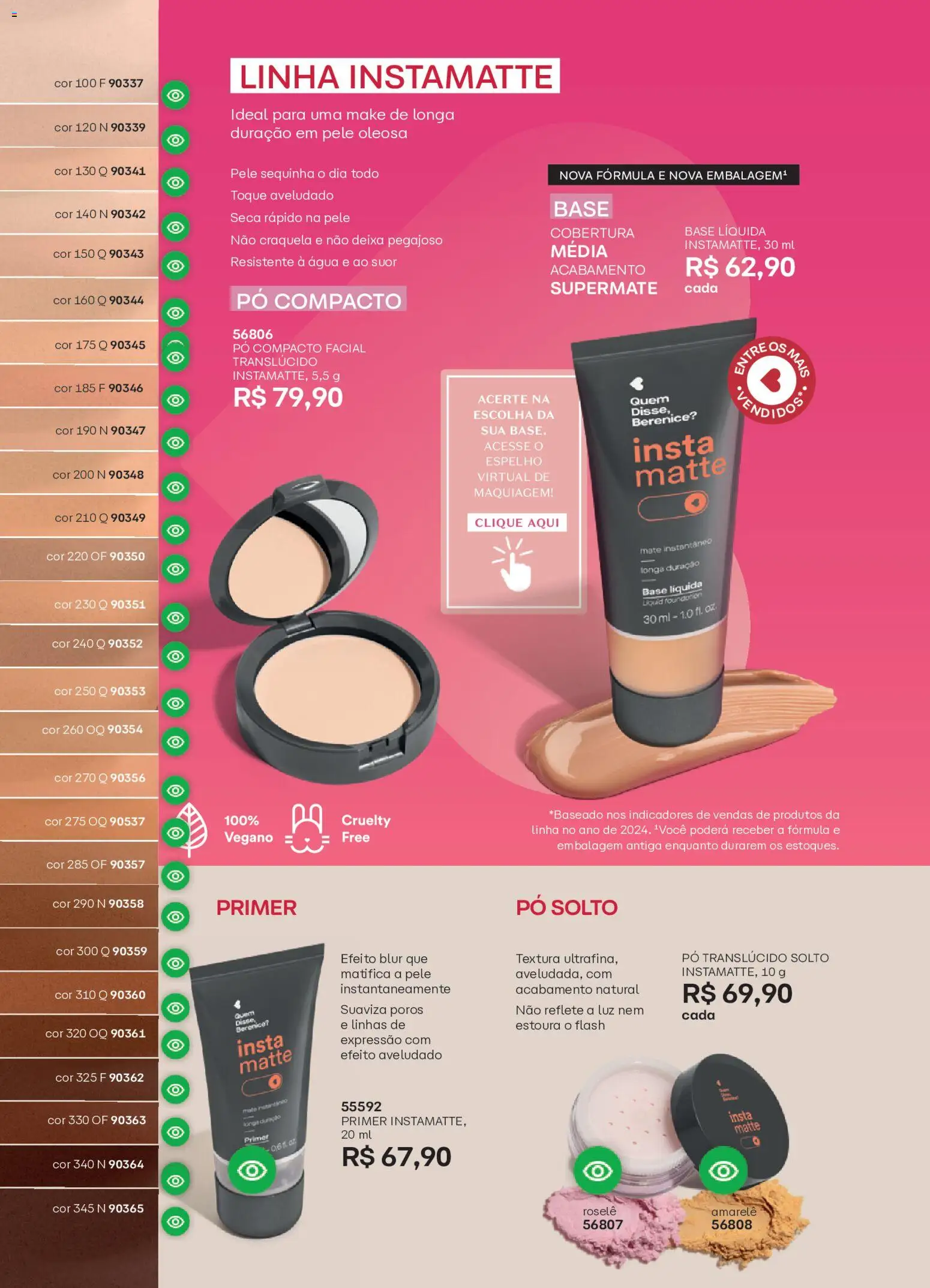 O Boticário Folheto - válido de 02.03.2026 | Página: 131 | Produtos: Pó compacto, Maquiagem, Espelho, Primer