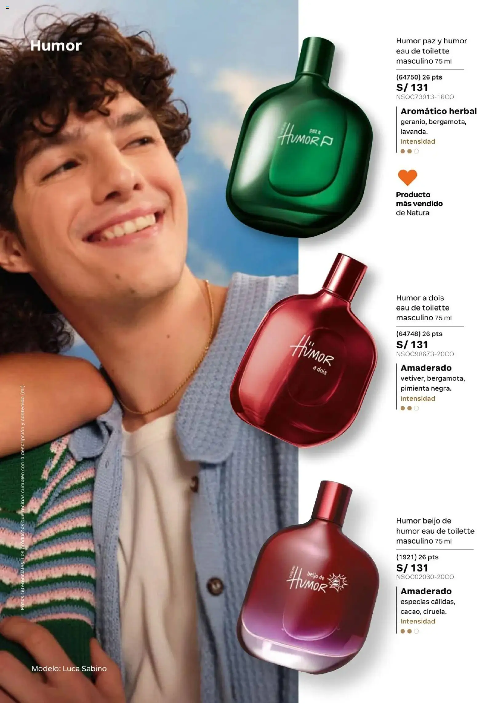 Catálogo Natura válido desde 31.03.2026 | Página: 60 | Productos: EAU de Toilette