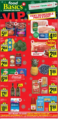 Preview of Food Basics - Ancaster from shop Food Basics valid from 11.12.2025