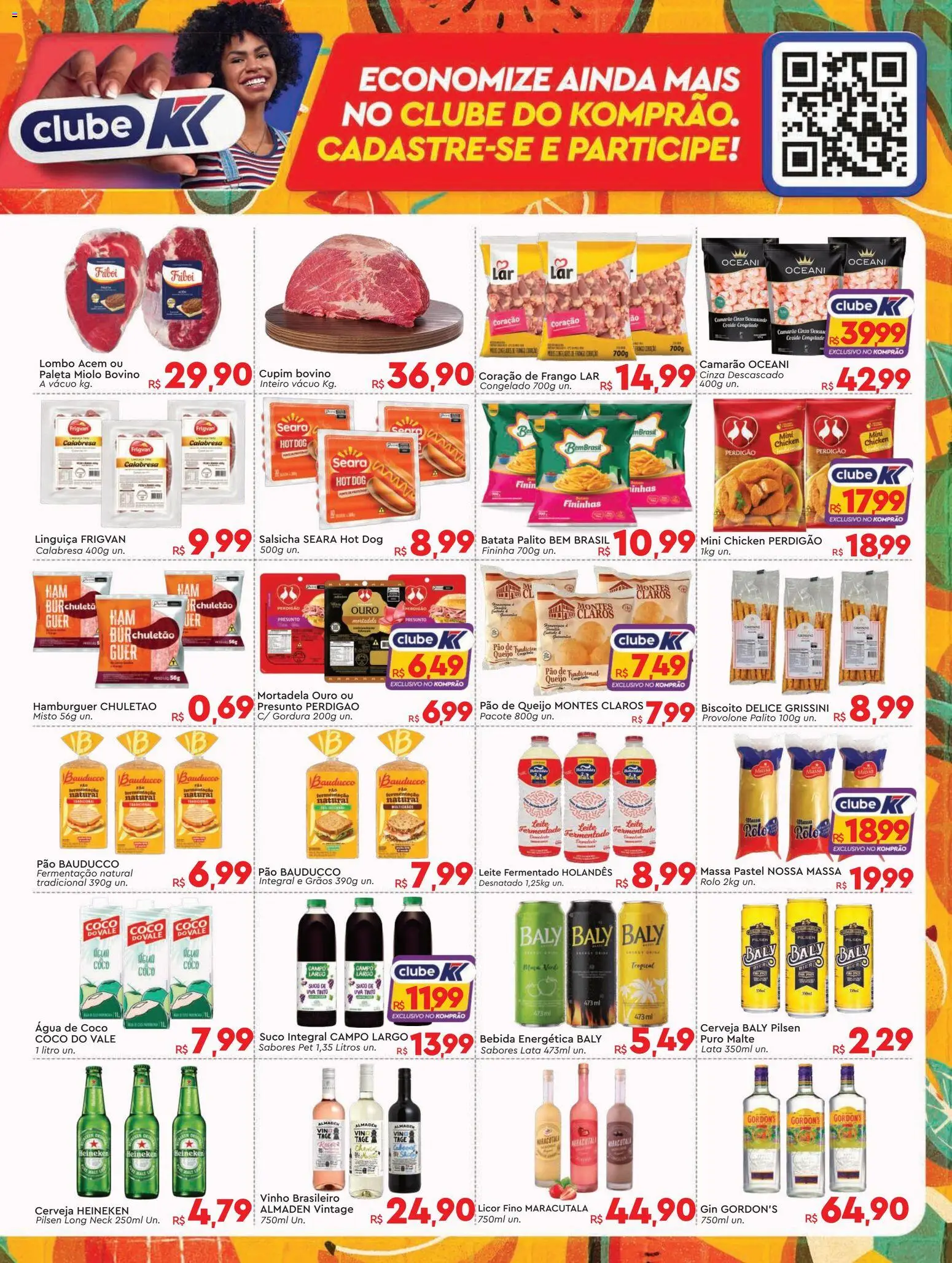 Komprao Atacadista Folheto - válido de 26.01.2026 | Página: 3 | Produtos: Biscoito, Salsicha, Vinho, Hambúrguer