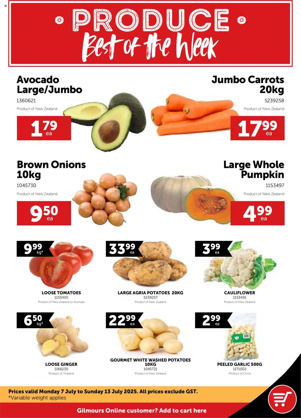 Gilmours catalogue from 07.07.2025 | Page: 1