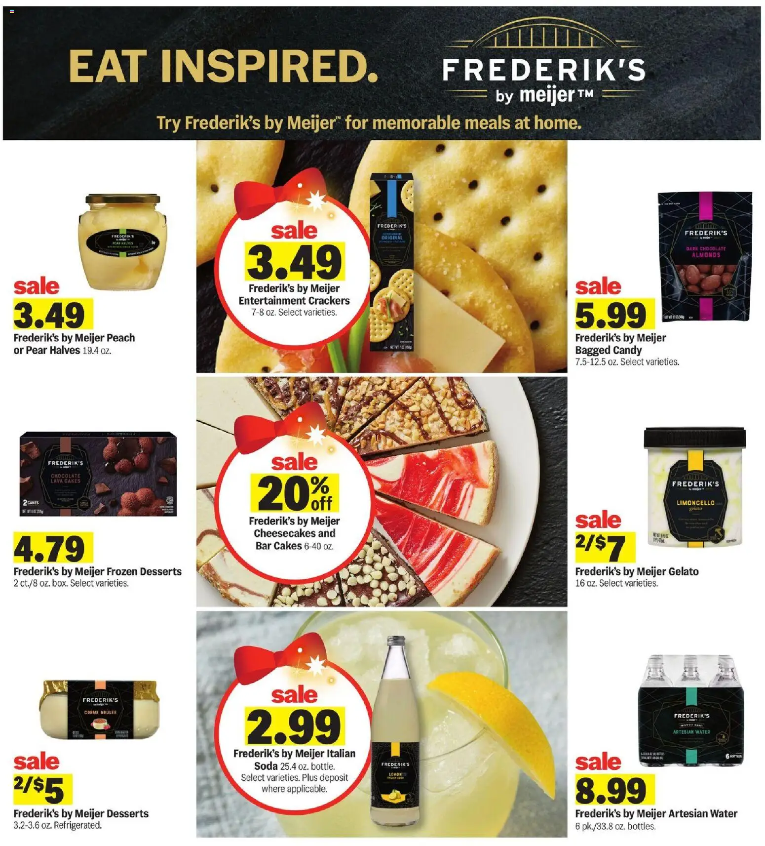 Meijer Weekly Ad - MI - valid from 05.11.2025 | Page: 23 | Products: Chocolate, Water, Lemon, Pear