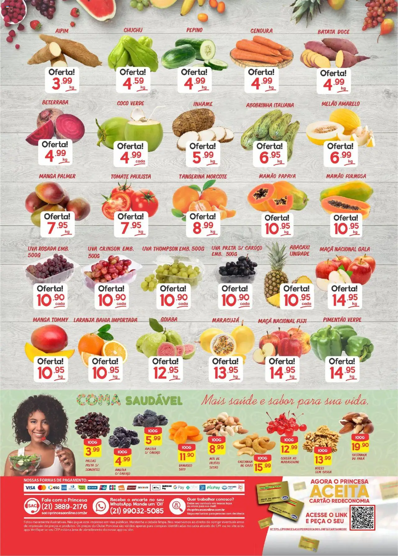 Princesa Folheto - válido de 09.09.2025 | Página: 2 | Produtos: Maracujá, Abacaxi, Mamão, Ameixa