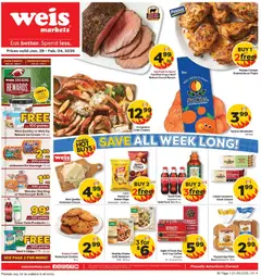 Preview of Weis weekly ads valid from 29.01.2026