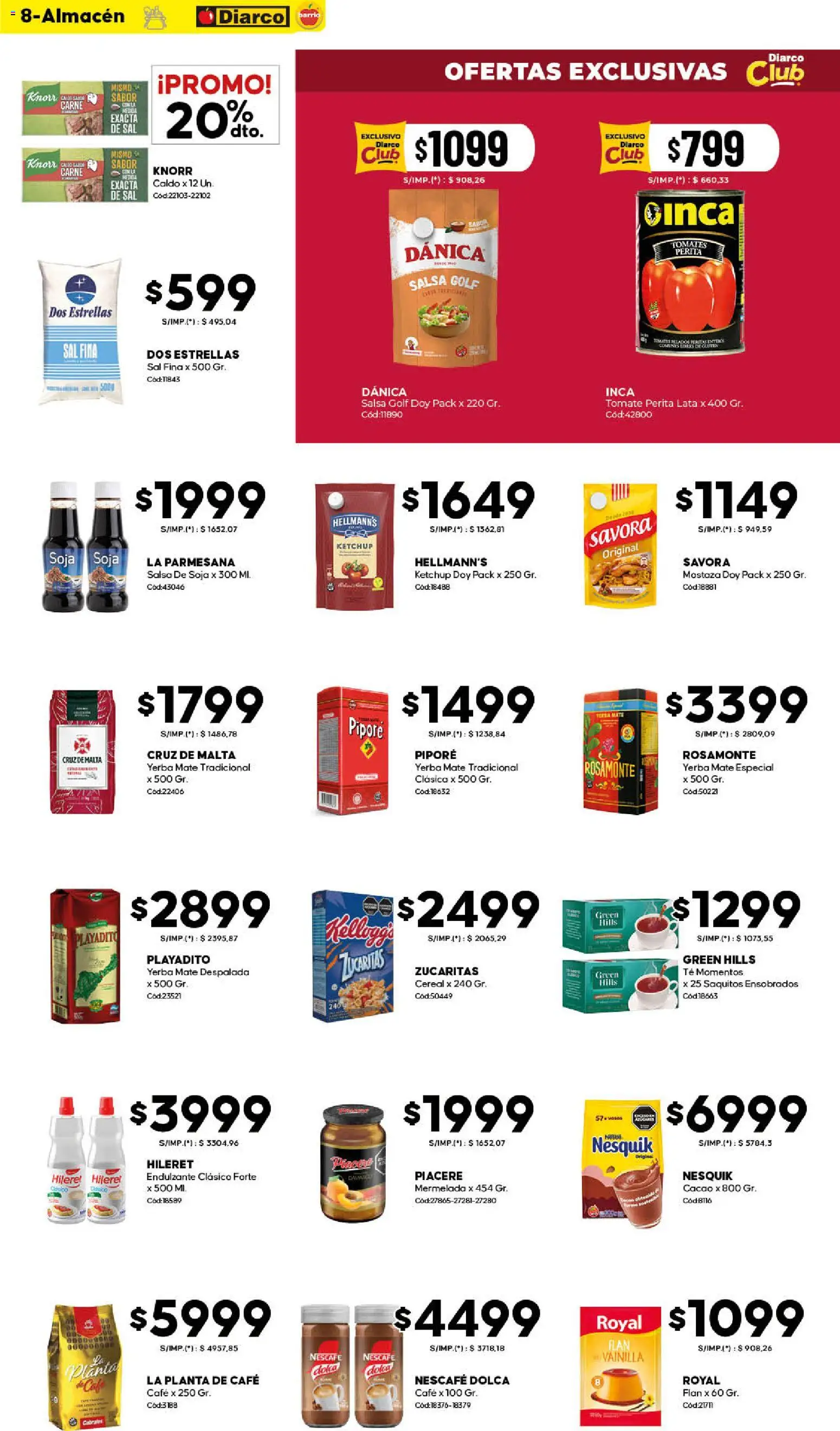 Diarco ofertas - BARRIO │ válido desde el 01.12.2025 | Página: 8