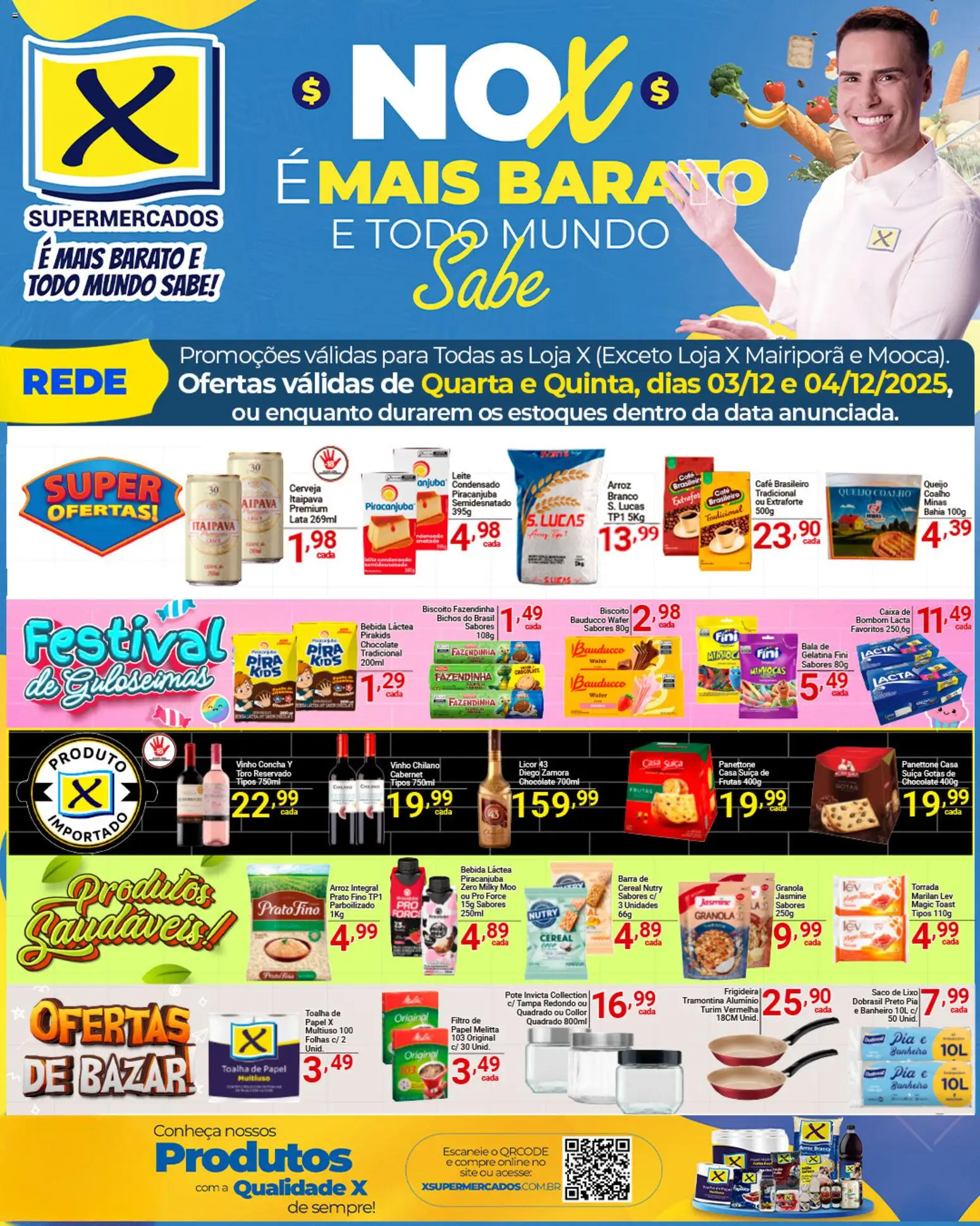 X Supermercados Folheto - válido de 03.12.2025 | Página: 1