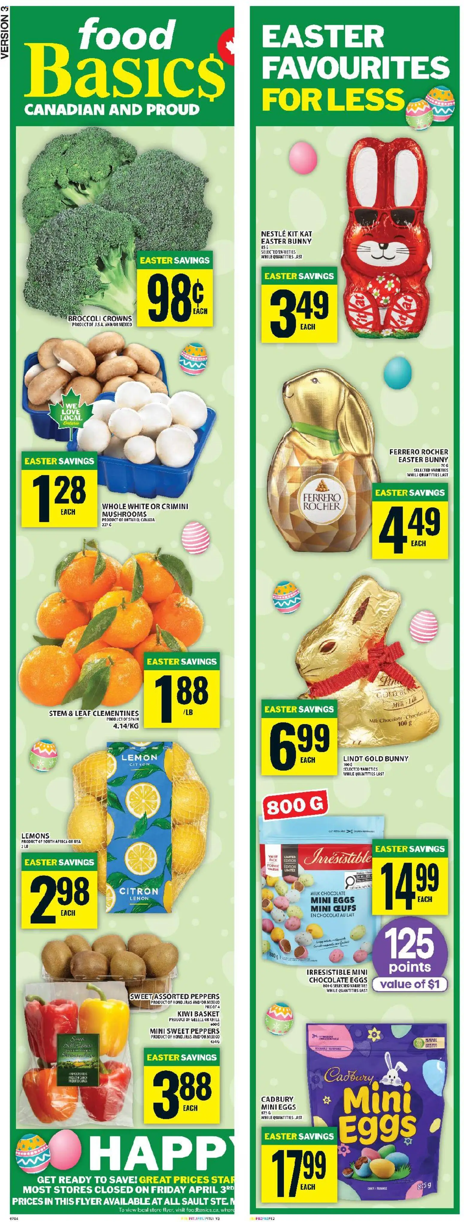 Food Basics flyer valid from 02.04.2026 | Page: 1