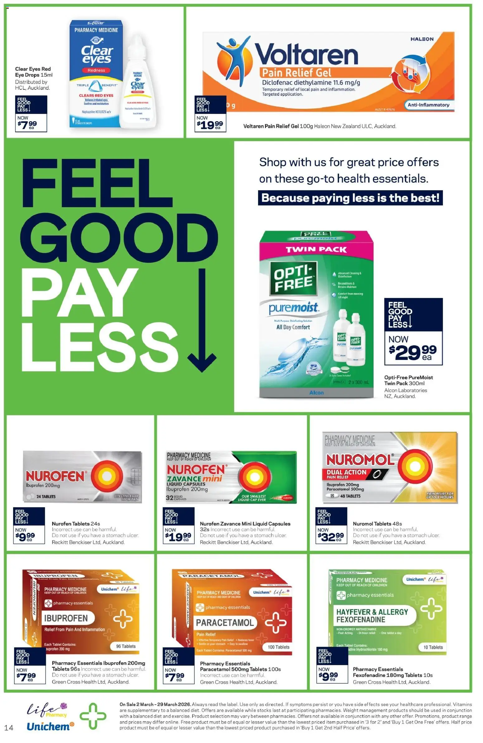 Life Pharmacy catalogue from 02.03.2026 | Page: 14