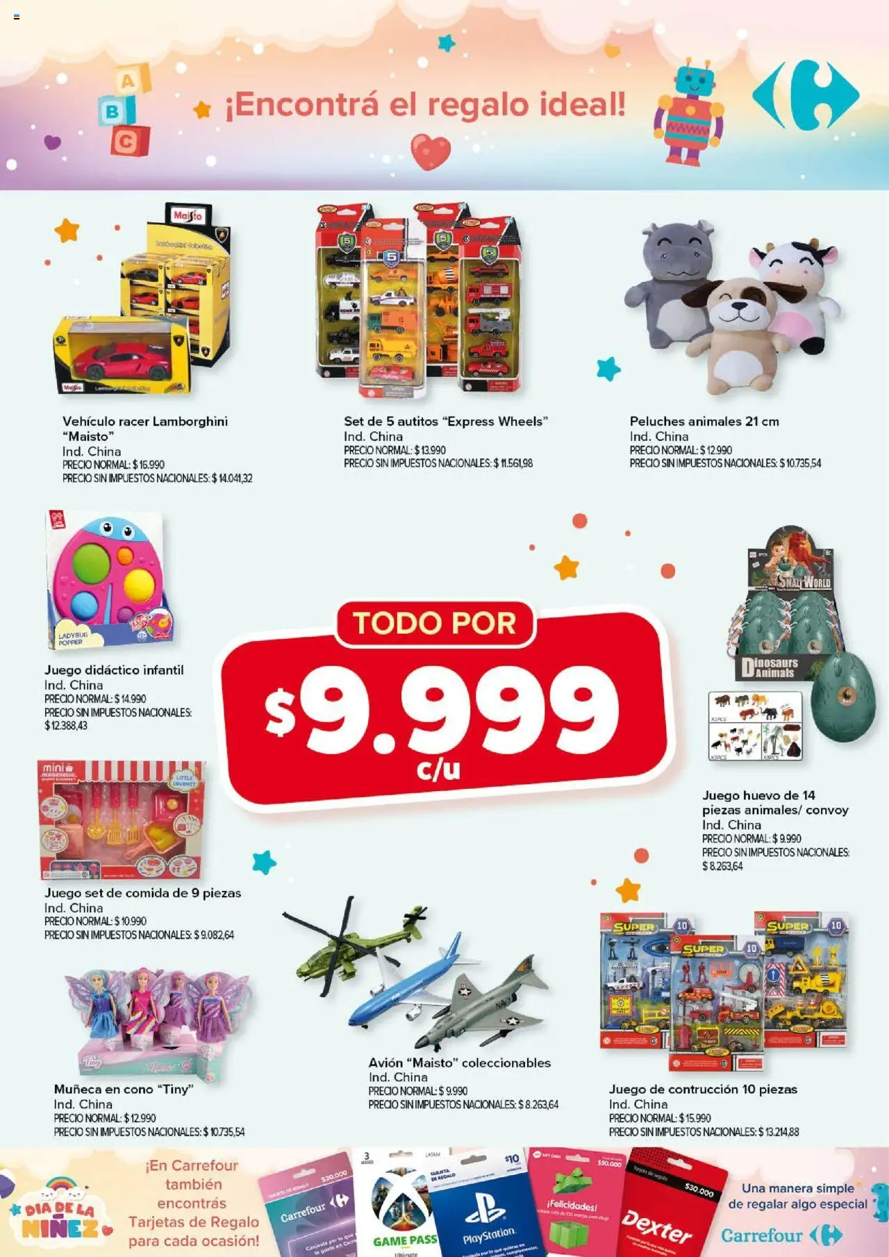 Carrefour - Día de la Niñez │ válido desde el 30.07.2025 | Página: 5 | Productos: Huevo, Té