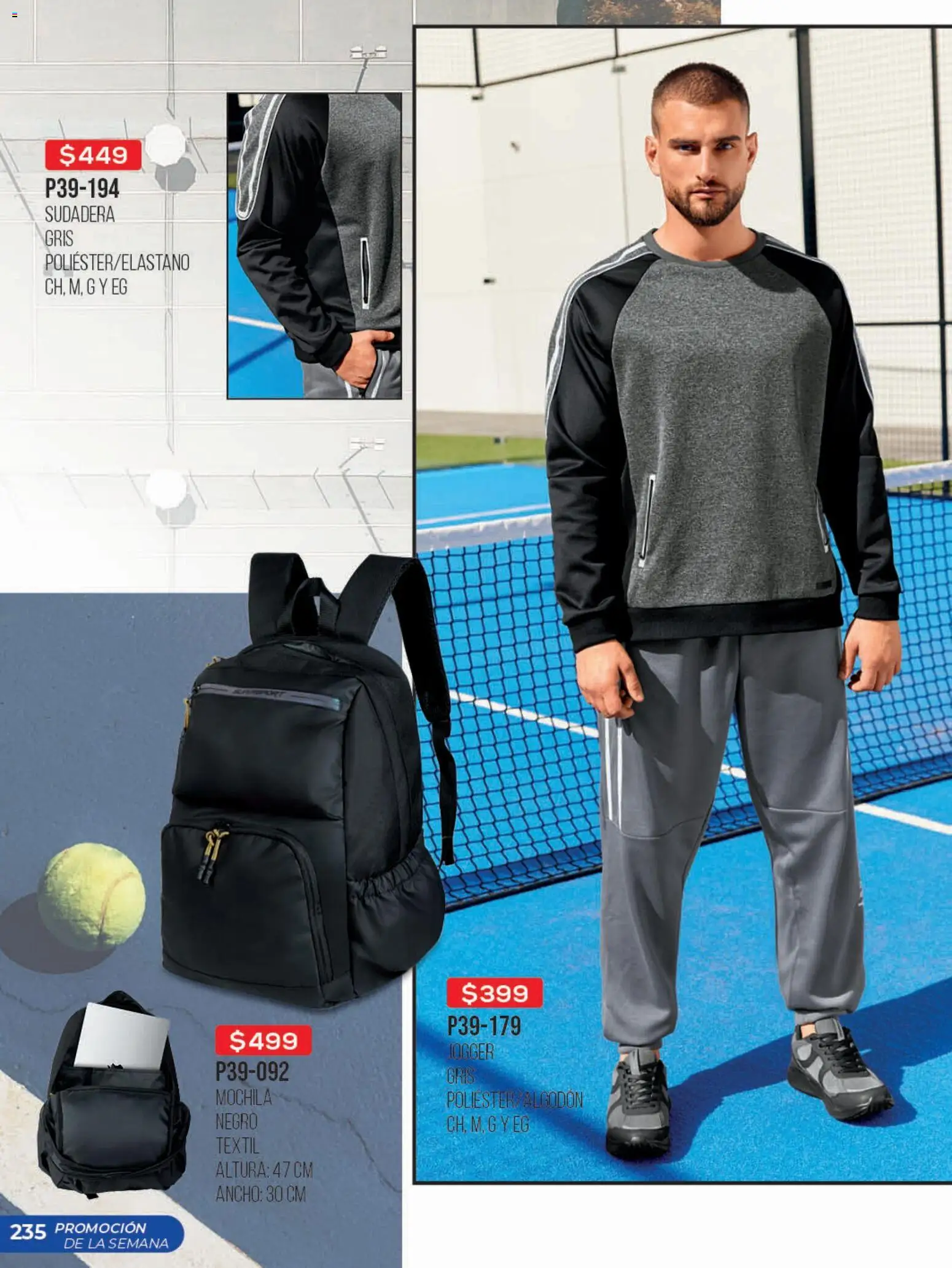 Nuevas ofertas de Cklass válidas en toda la República Mexicana desde el 30.03.2026. ¡Encuentra las mejores ofertas en Cklass catálogo Promo semanal! | Página: 236 | Productos: Mochila, Sudadera