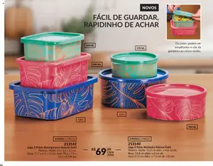 Avon - Campanha 03: Casa & Estilo - Pré-Visualização do folheto da loja Avon, válido de 15.01.2026 | Página: 22 | Produtos: Geladeira, Potes