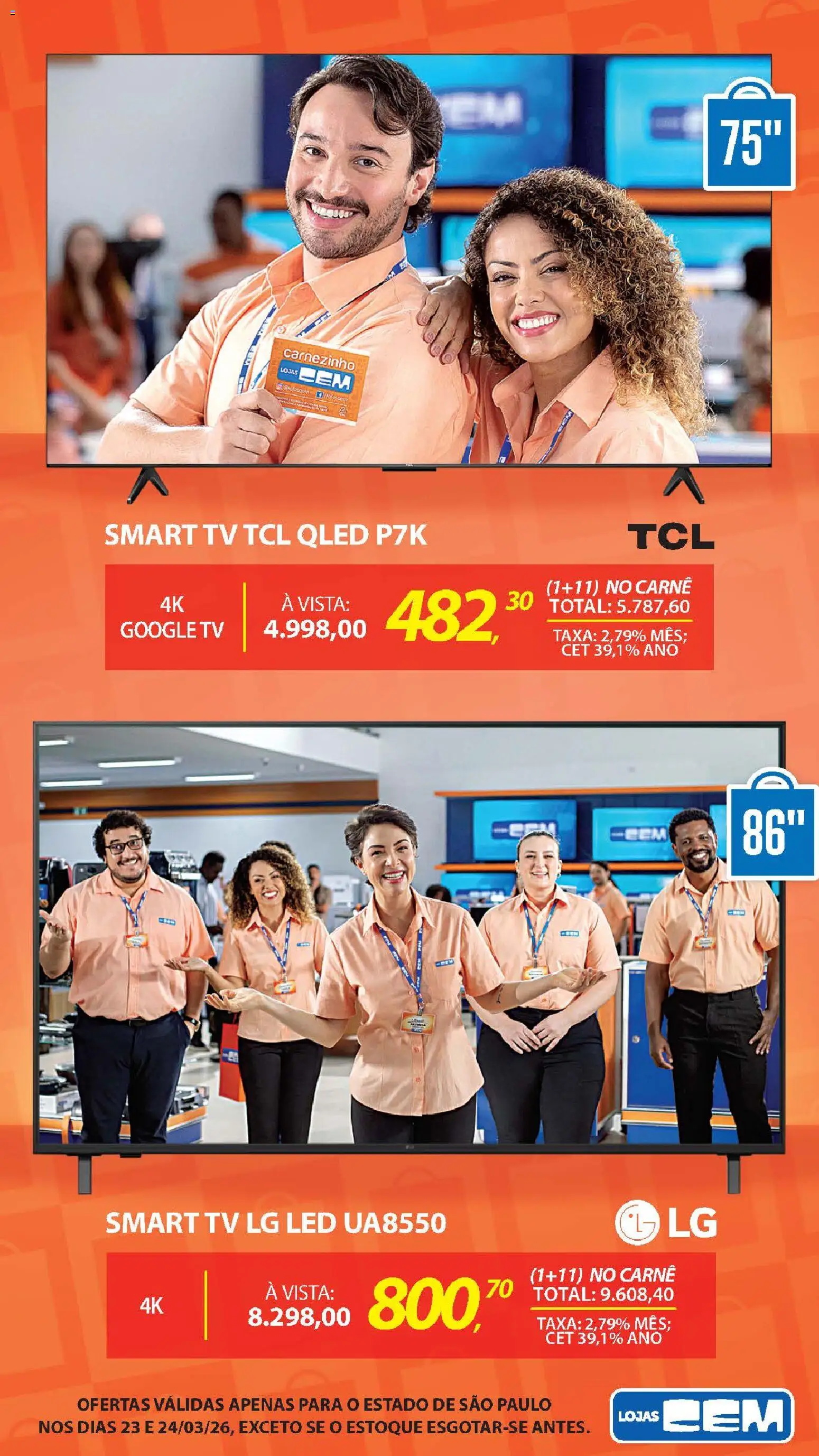 Lojas Cem Folheto - válido de 23.03.2026 | Página: 22