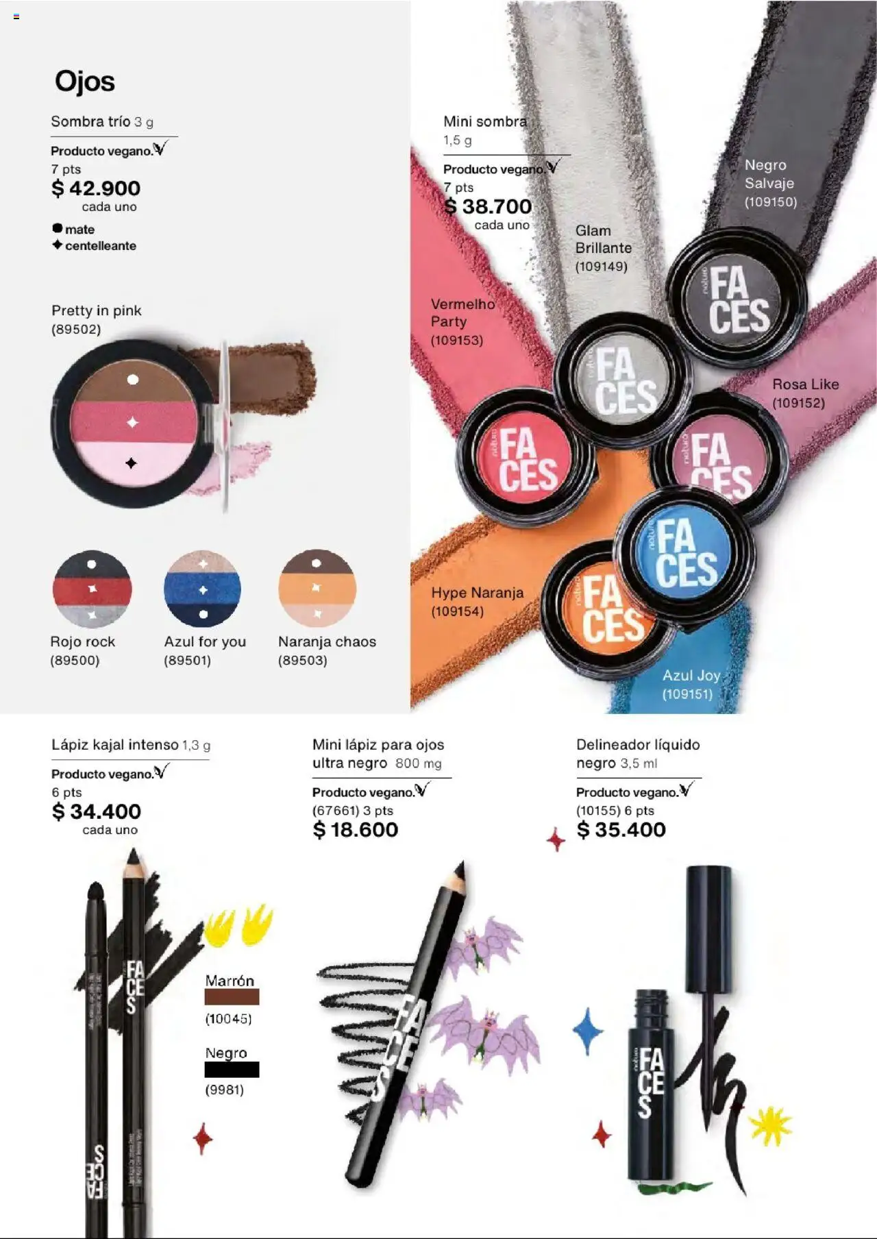 Natura revista - valida desde el 03.09.2025 | Página: 72 | Productos: Sombra, Delineador