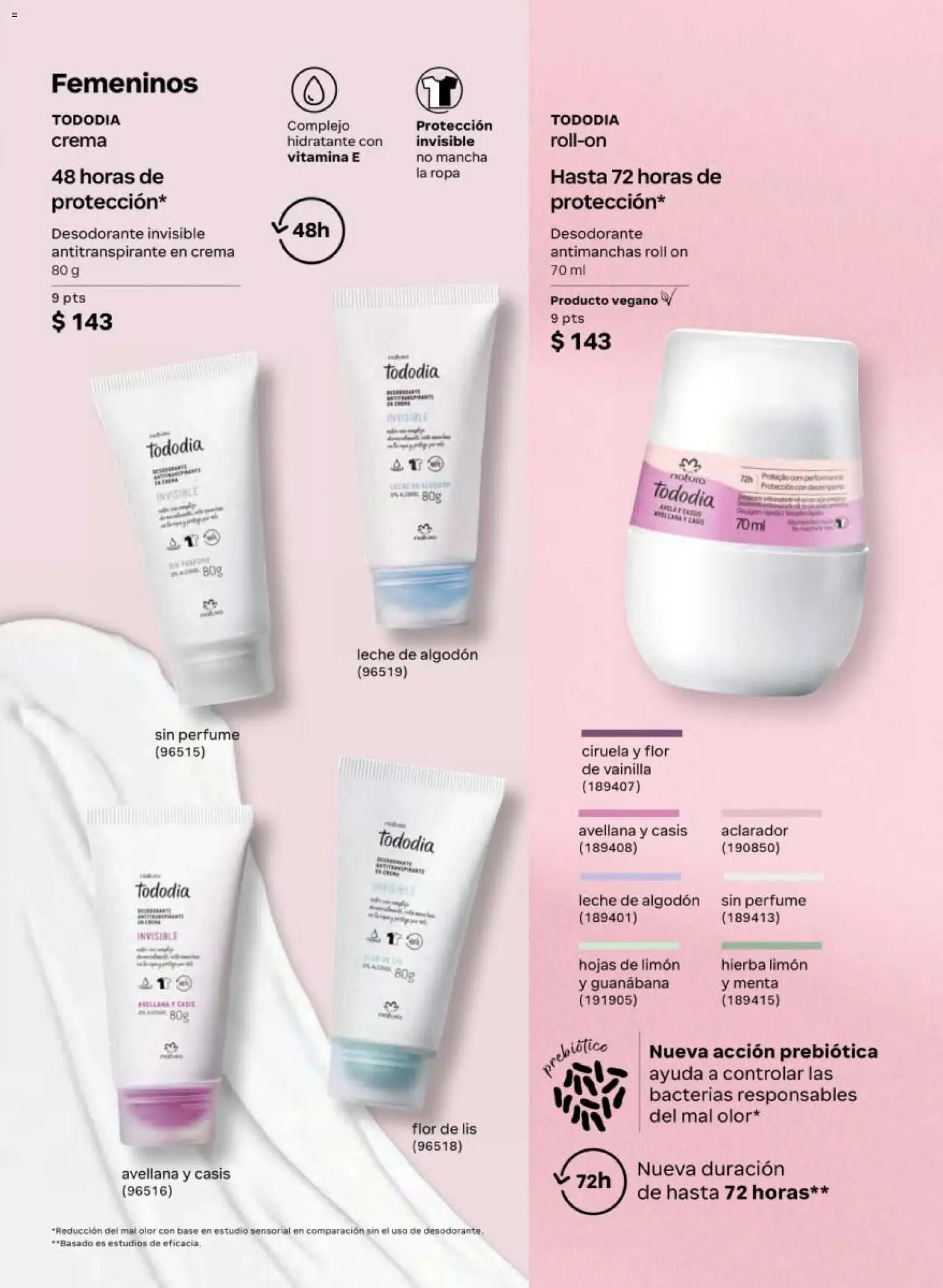 Nuevas ofertas de Natura válidas en toda la República Mexicana desde el 24.04.2026. ¡Encuentra las mejores ofertas en Natura campaña 7 2026! | Página: 149 | Productos: Desodorante, Antitranspirante, Crema, Ropa