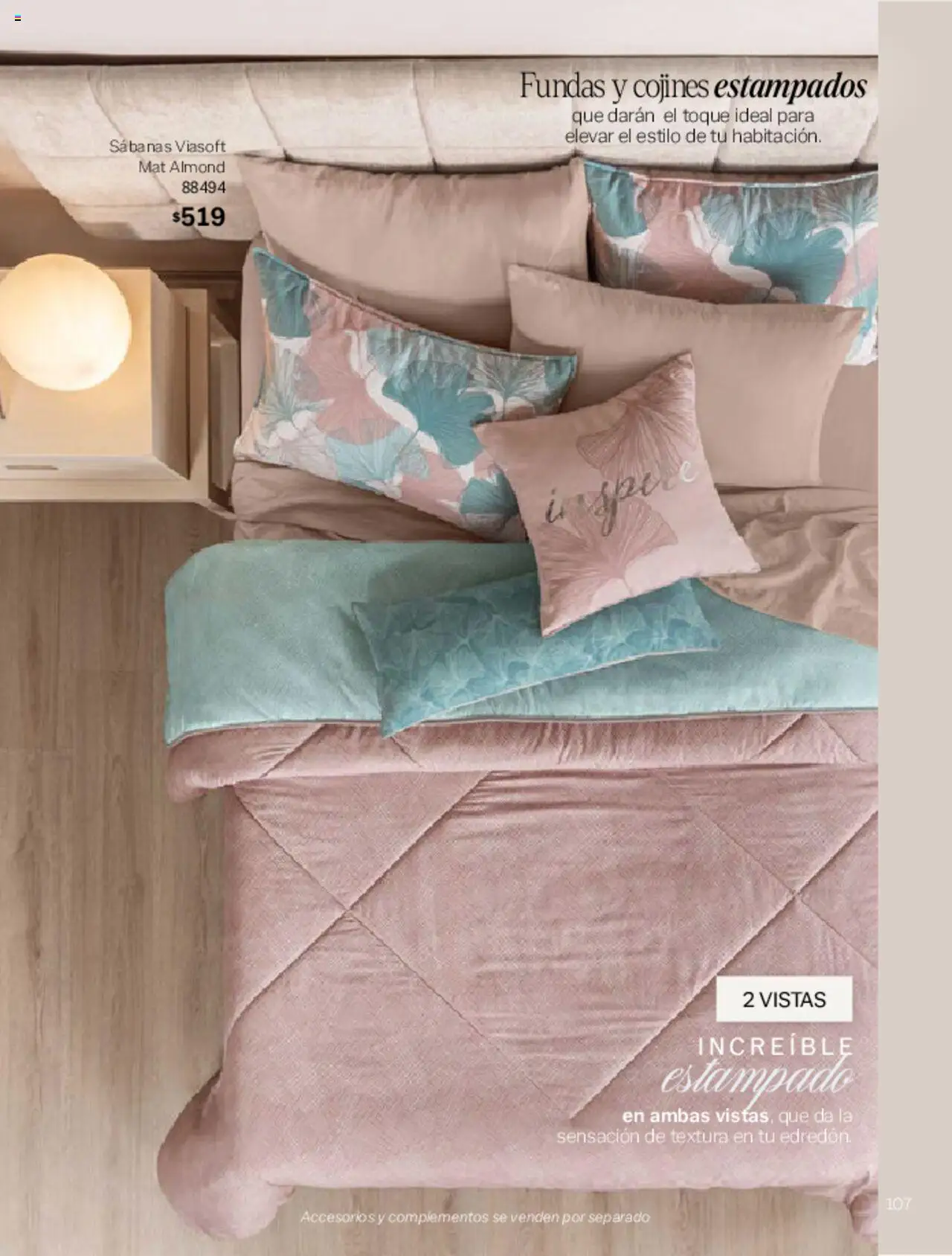 Nuevas ofertas de Vianney válidas en toda la República Mexicana desde el 07.03.2025. ¡Encuentra las mejores ofertas en Vianney catálogo Primavera! | Página: 109 | Productos: Sabanas