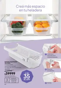 Vista previa Tupperware Folleto de Campaña 2/2026 válido desde el 18.12.2025 | Página: 85 | Productos: Organizador, Estante, Heladera