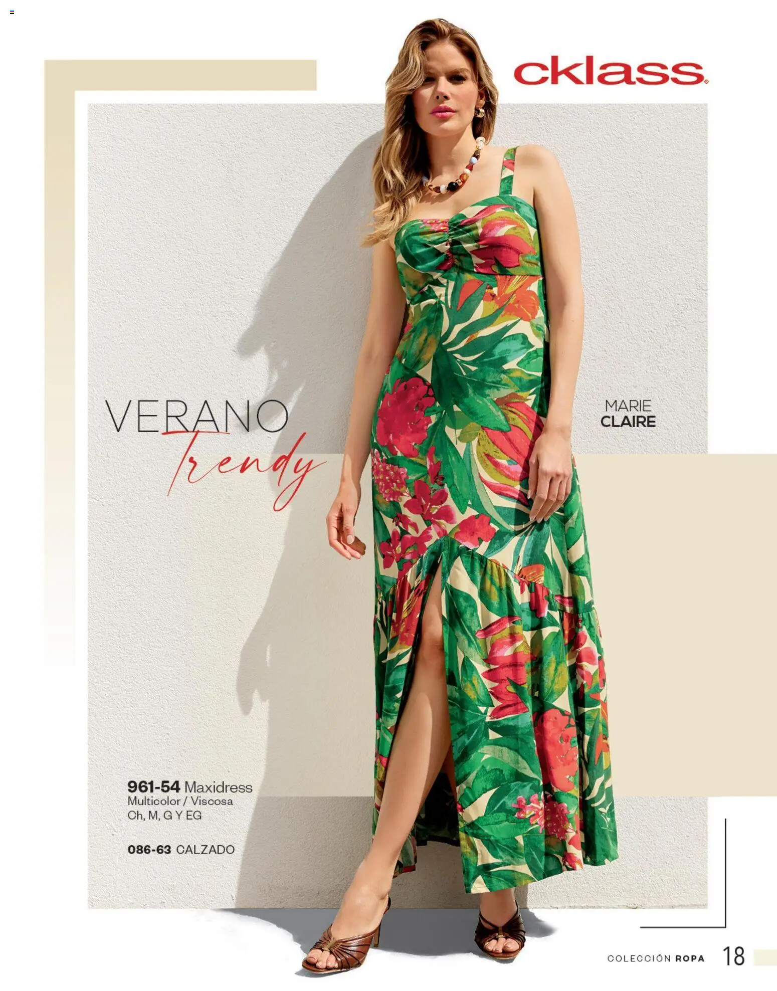 Nuevas ofertas de Cklass válidas en toda la República Mexicana desde el 05.03.2026. ¡Encuentra las mejores ofertas en Cklass catálogo Complemento Verano Ropa! | Página: 19 | Productos: Ropa