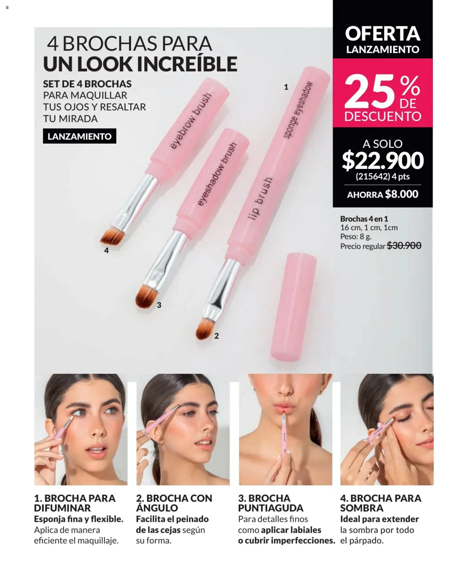 Avon revista - valida desde el 01.04.2026 | Página: 173 | Productos: Esponja, Peso, Brocha, Sombra