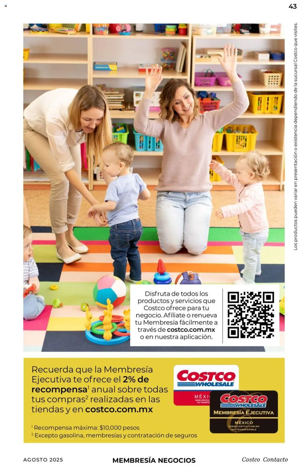 Nuevas ofertas de Costco válidas en toda la República Mexicana desde el 07.08.2025. ¡Encuentra las mejores ofertas en Costco - Catálogo Agosto! | Página: 43 | Productos: Té, Sobre