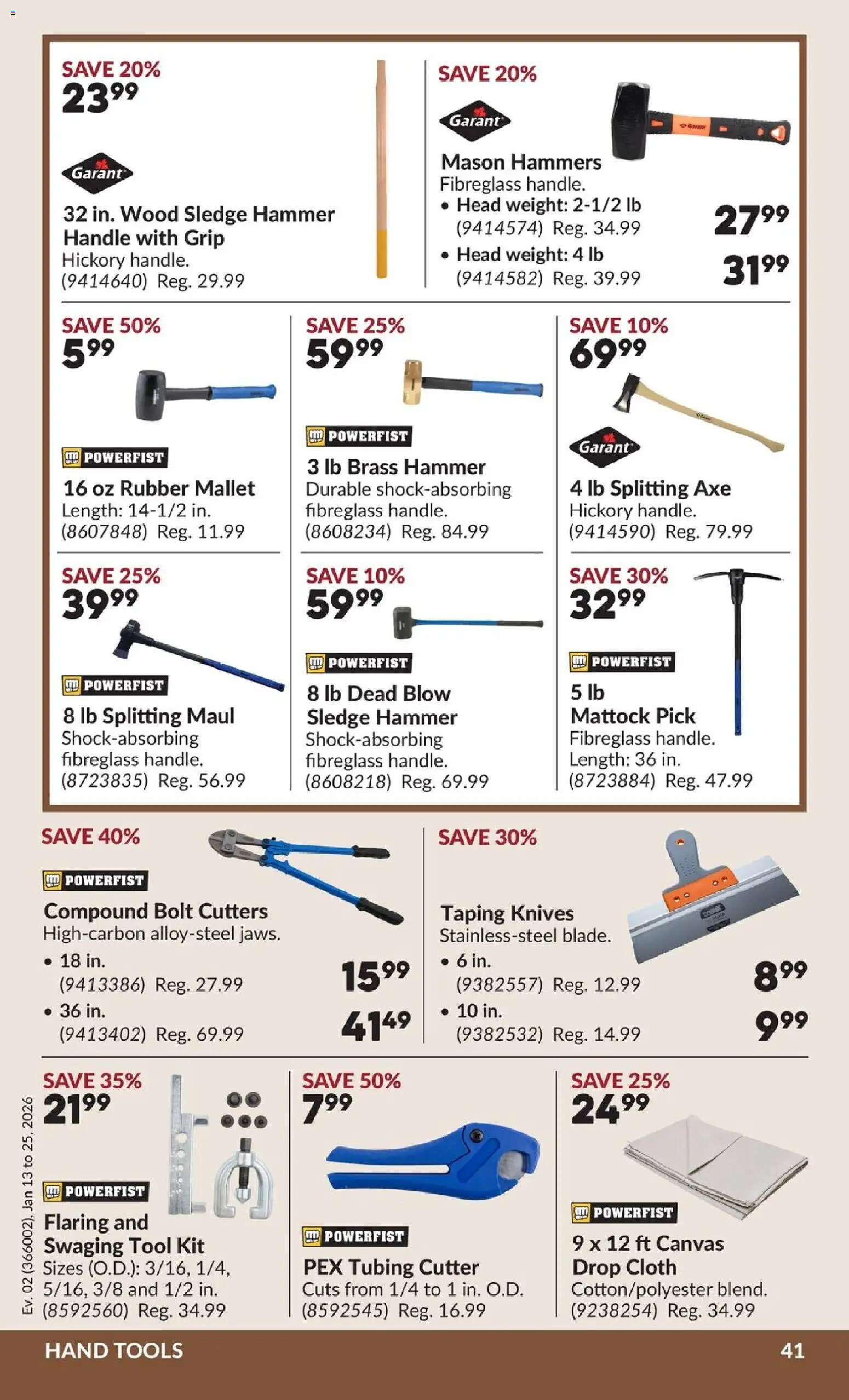 Princess Auto flyer valid from 13.01.2026 | Page: 47 | Products: Cutter