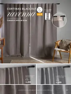 Vista previa de Vianney catálogo Primavera, nuevo folleto de la tienda, válido en México a partir del 07.03.2025 | Página: 241 | Productos: Cortinas