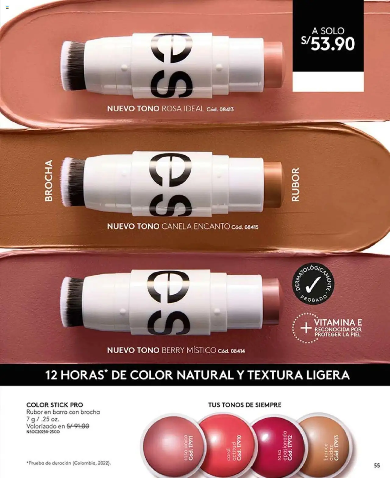 Catálogo Ésika válido desde 23.06.2025 | Página: 55 | Productos: Brocha, Rubor