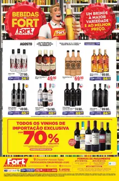 Fort Atacadista - Ofertas Bebidas - Pré-Visualização do folheto da loja Fort Atacadista, válido de 15.08.2025