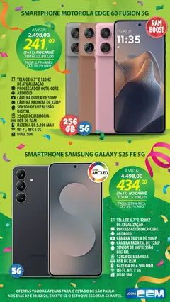 Lojas Cem - Ofertas atuais - Pré-Visualização do folheto da loja Lojas Cem, válido de 02.02.2026 | Página: 10 | Produtos: Memória ram, Processador, Carne, Câmera